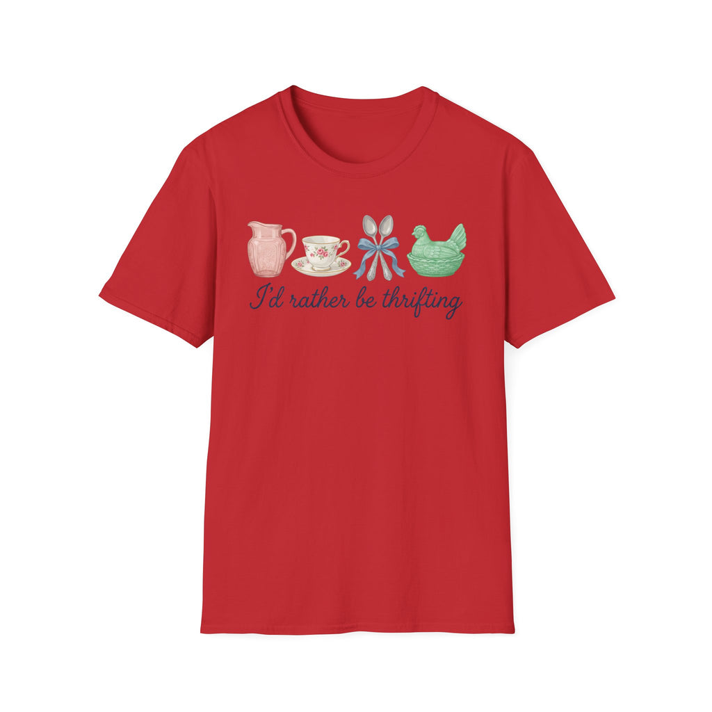 Thrifting Tee — "I'd Rather Be Thrifting" Vintage Finds T-Shirt