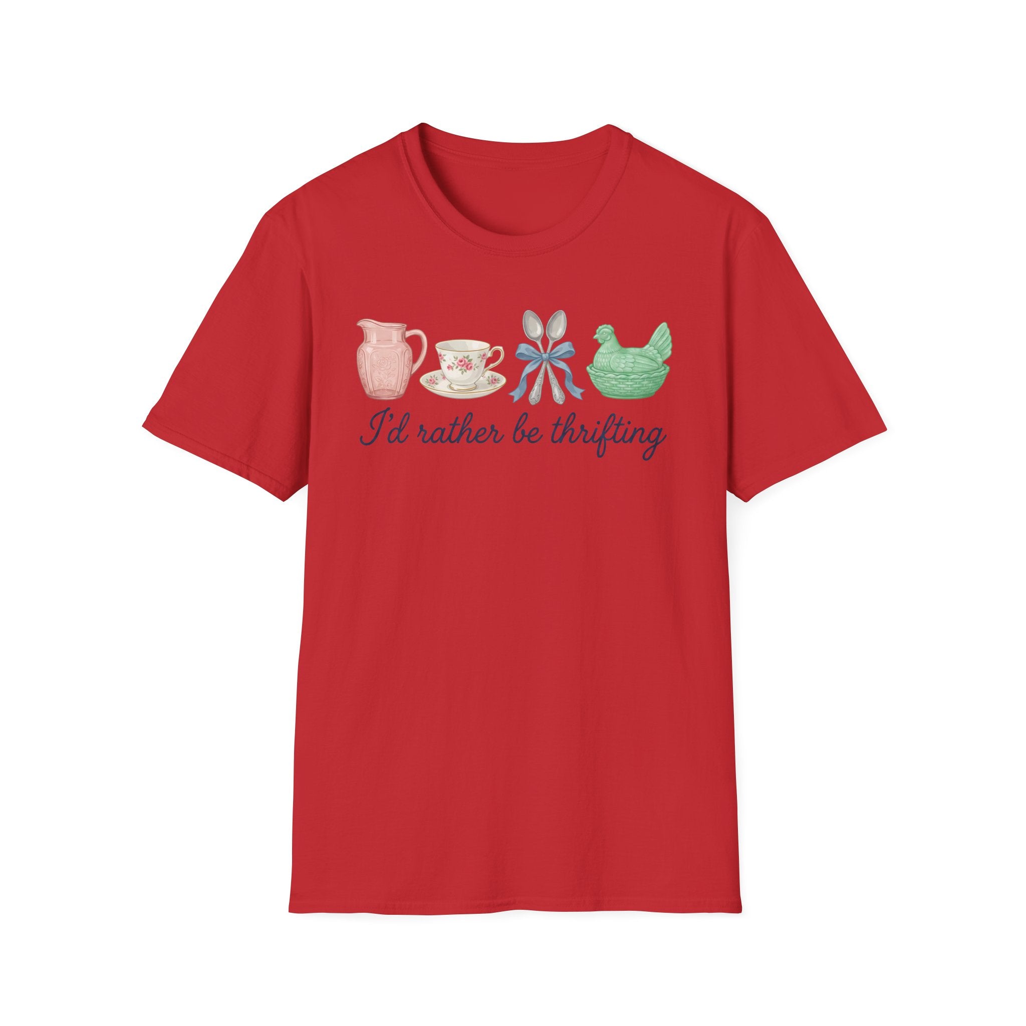 Thrifting Tee — "I'd Rather Be Thrifting" Vintage Finds T-Shirt