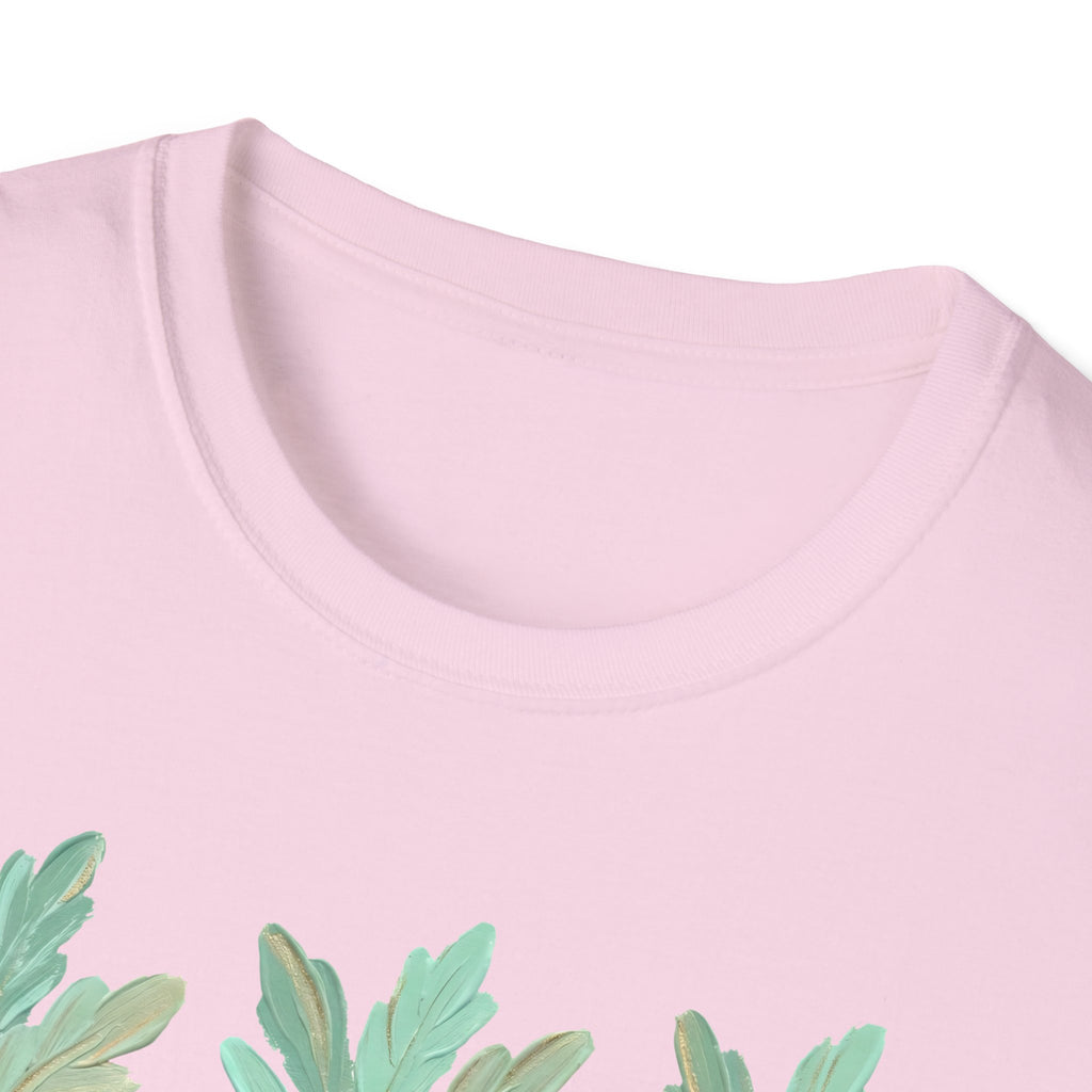 Carrot Trio Graphic T-Shirt — Pastel Floral Easter Tee