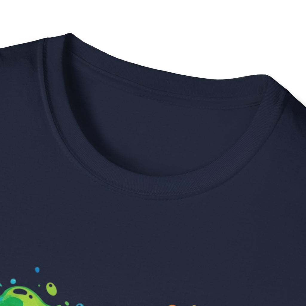 Rainbow Paw Heart T-Shirt — Colorful Pet Lover Tee
