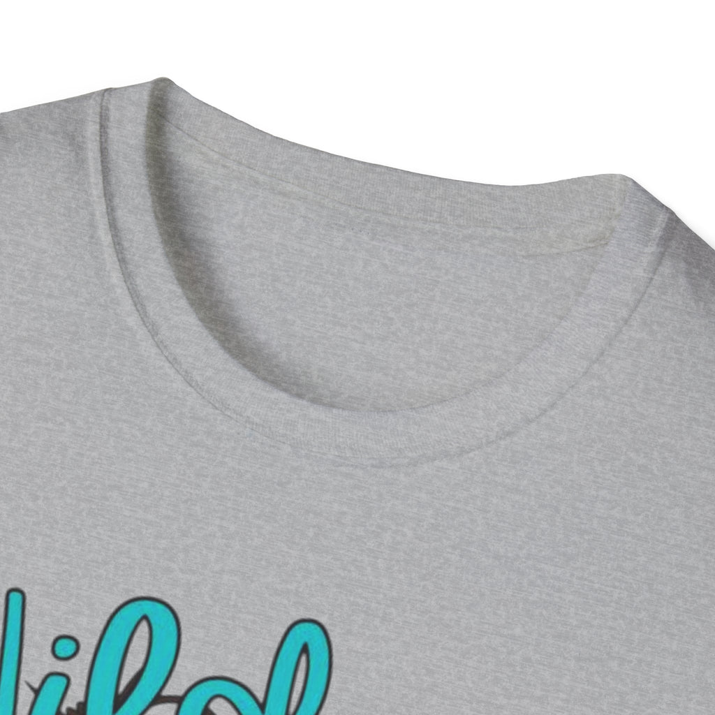 Wild & Free Cow Skull T-Shirt — Turquoise Boho Western Graphic Tee