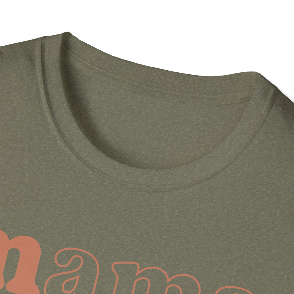 Mama Retro Stack T-Shirt — Feminine Mother’s Day Tee