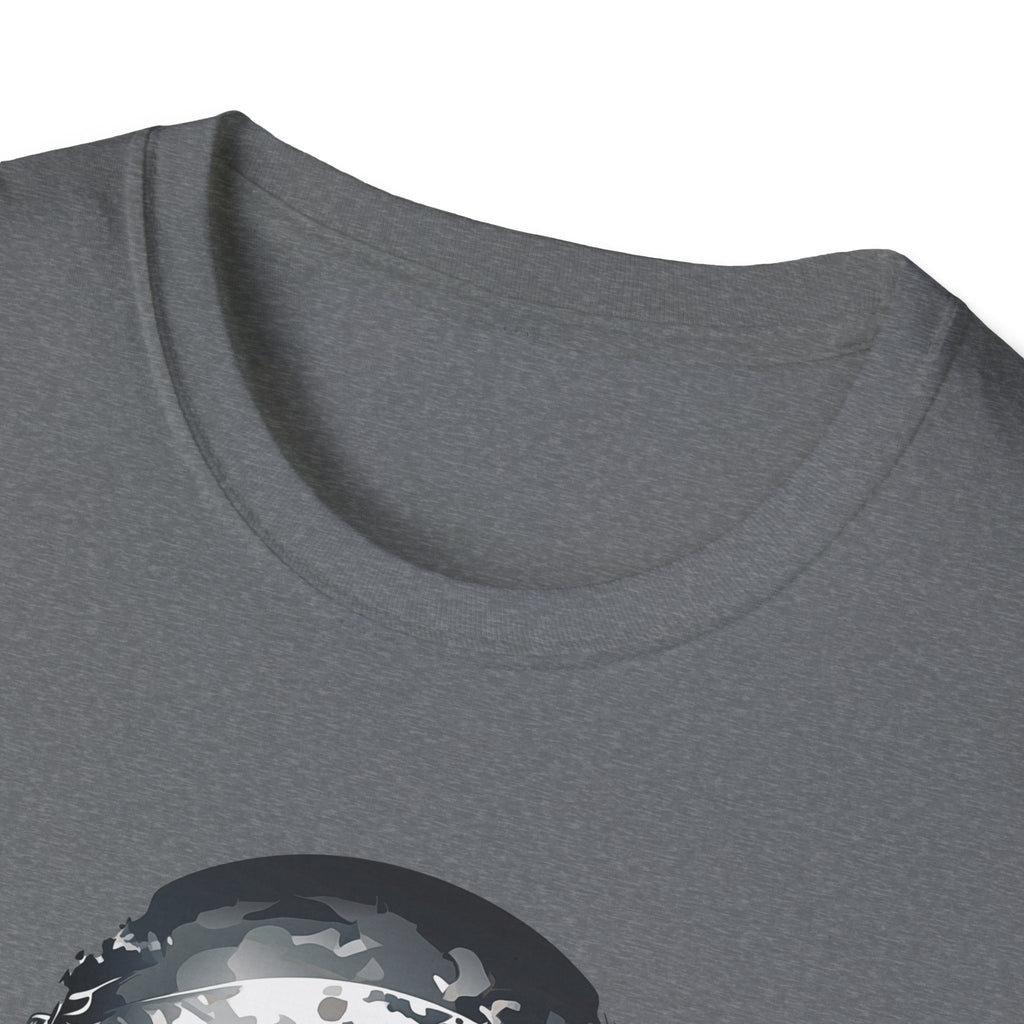 Skull Soldier Graphic T-Shirt — Tactical Skull Helmet Design