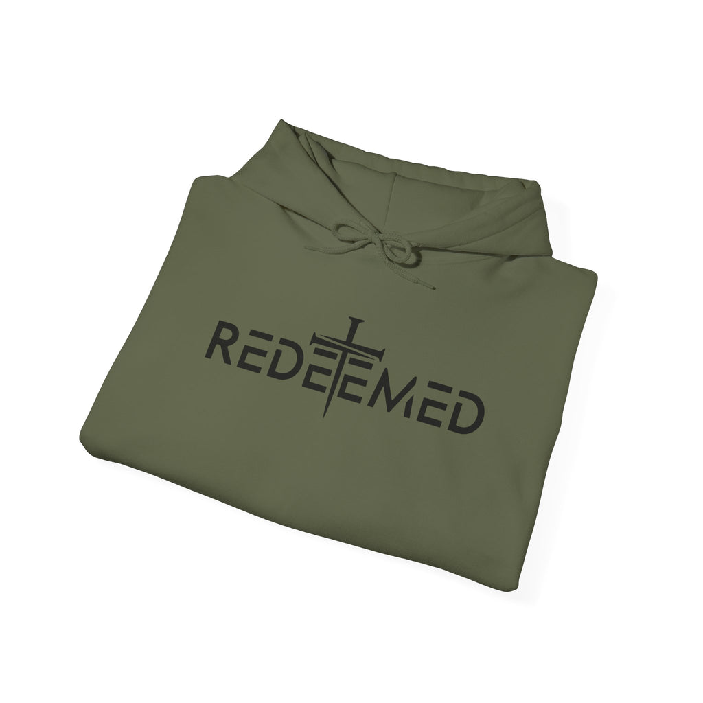 Redeemed Cross Hoodie — Christian Faith Pullover