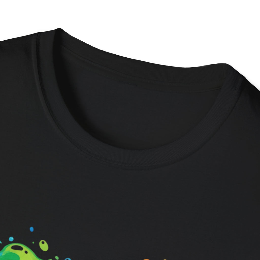 Rainbow Paw Heart T-Shirt — Colorful Pet Lover Tee