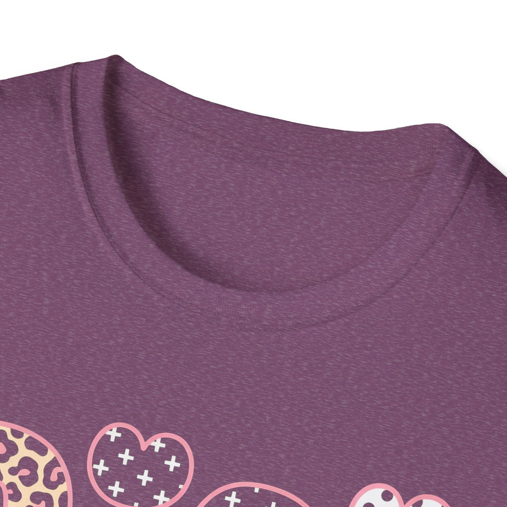 Gigi Floral Heart Tee — Pink 'Gigi' Script Grandmother T-Shirt