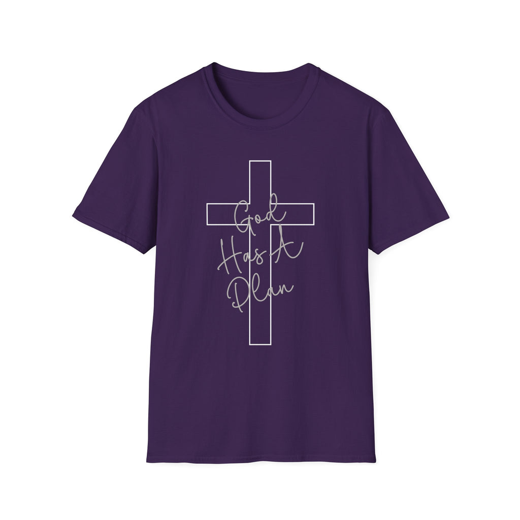 God Has a Plan T-Shirt — Jeremiah 29:11 Christian Faith Tee