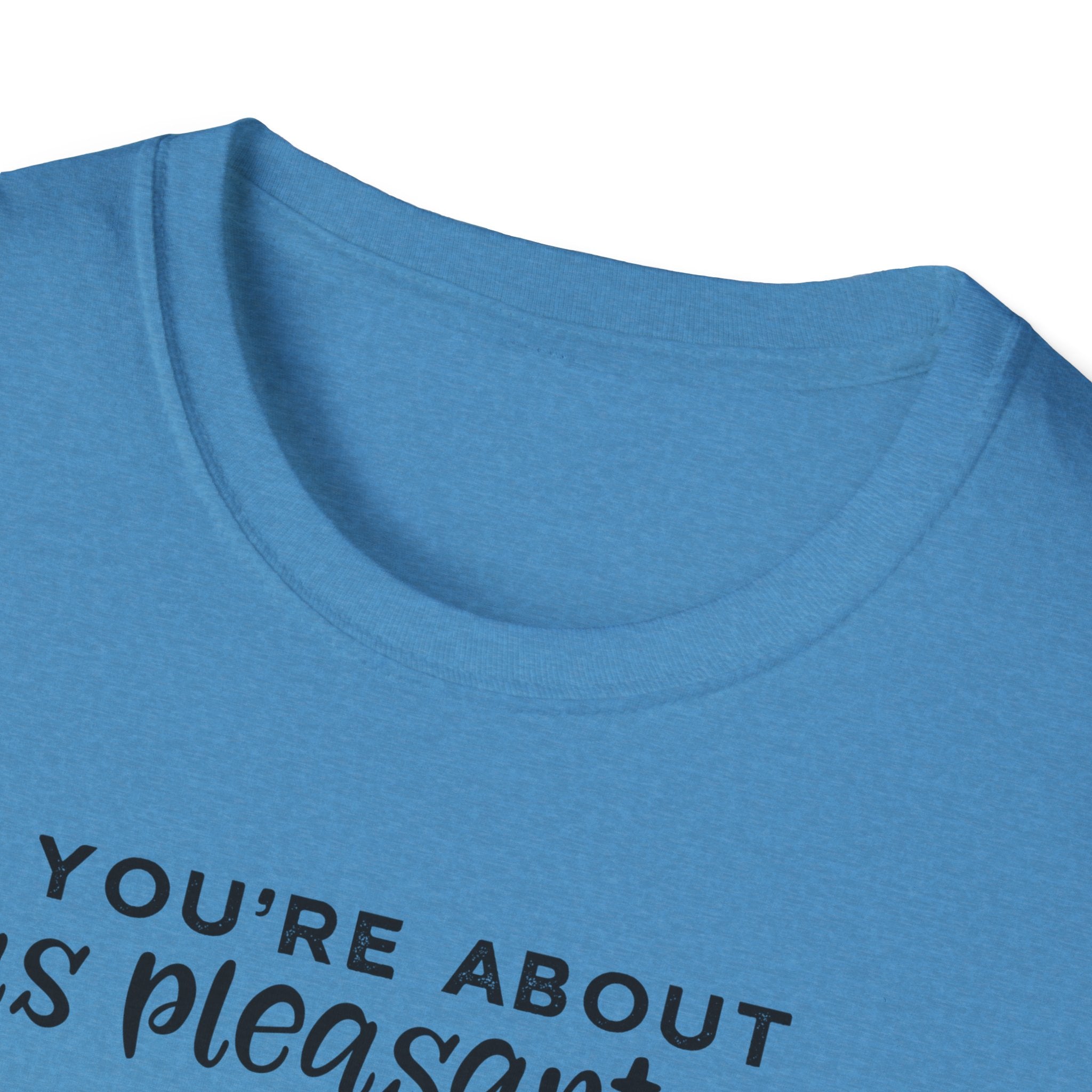 Cow Graphic Tee — "You’re About as Pleasant as an Itchy Butthole" Funny Novelty T‑Shirt