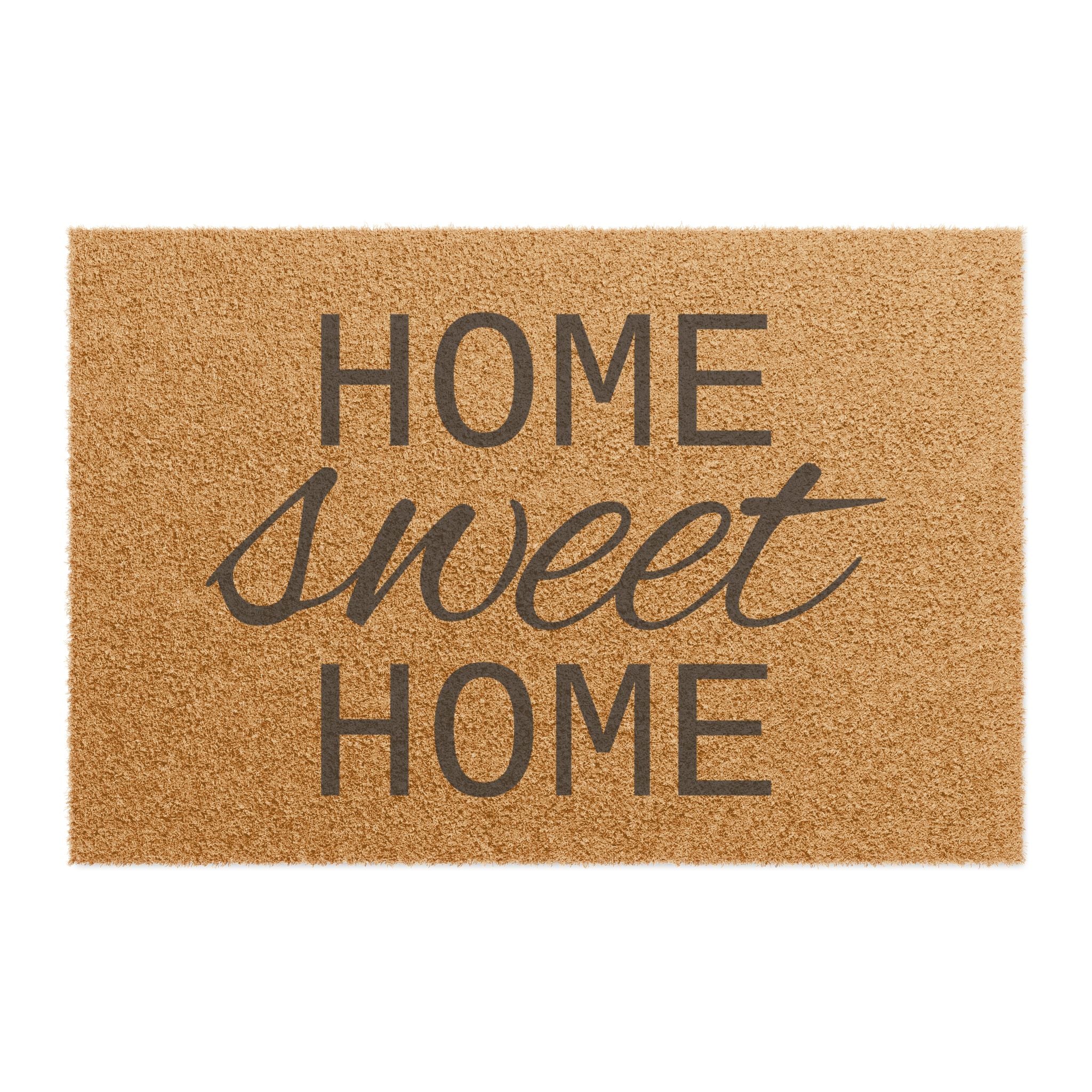 Home Sweet Home Doormat – Cozy Welcome Coir Mat for Entryway