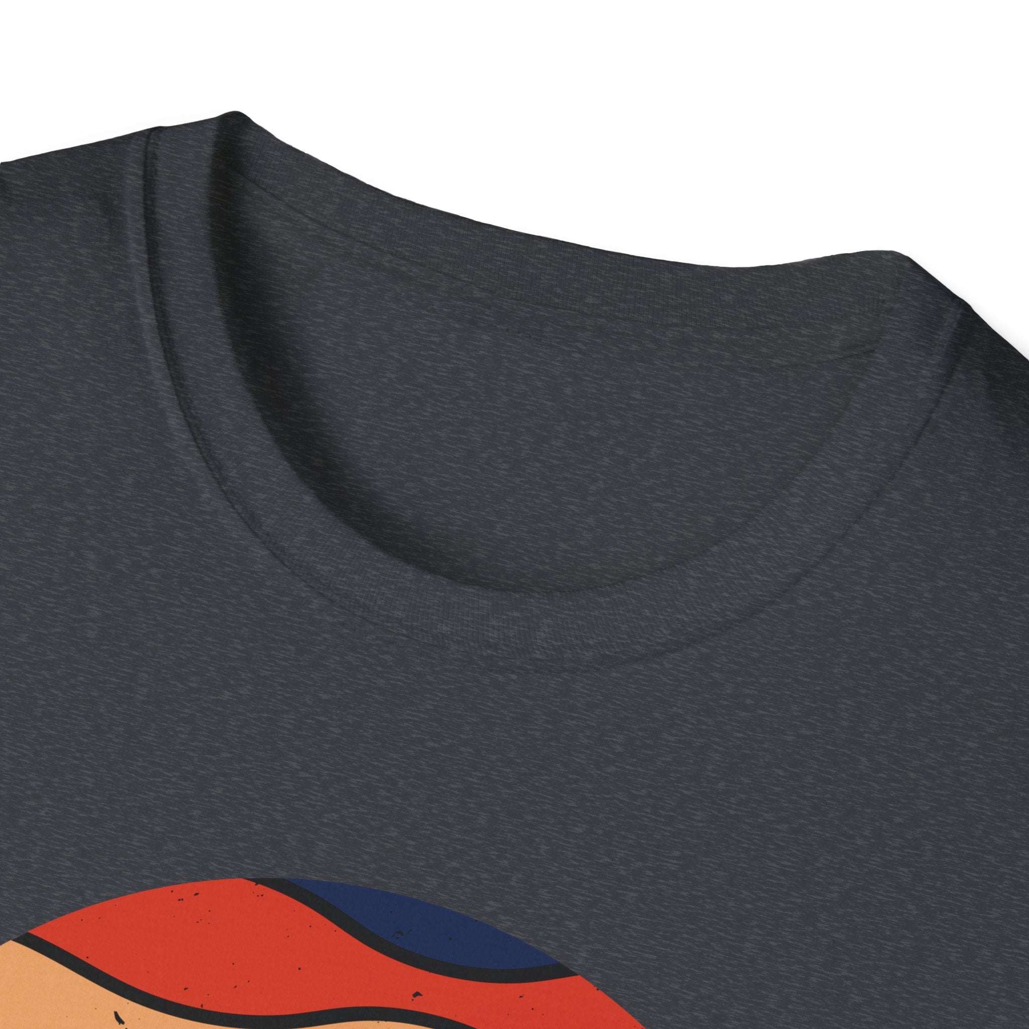 Retro Mountain Graphic T-Shirt — Sunset Camping Wilderness Tee