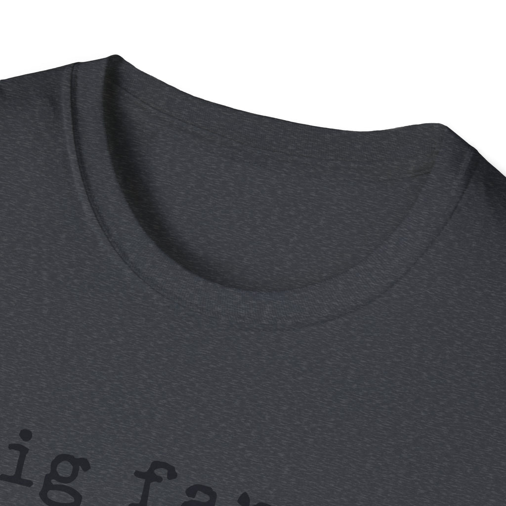 Human Rights T-Shirt - "big fan of human rights" Minimalist Tee