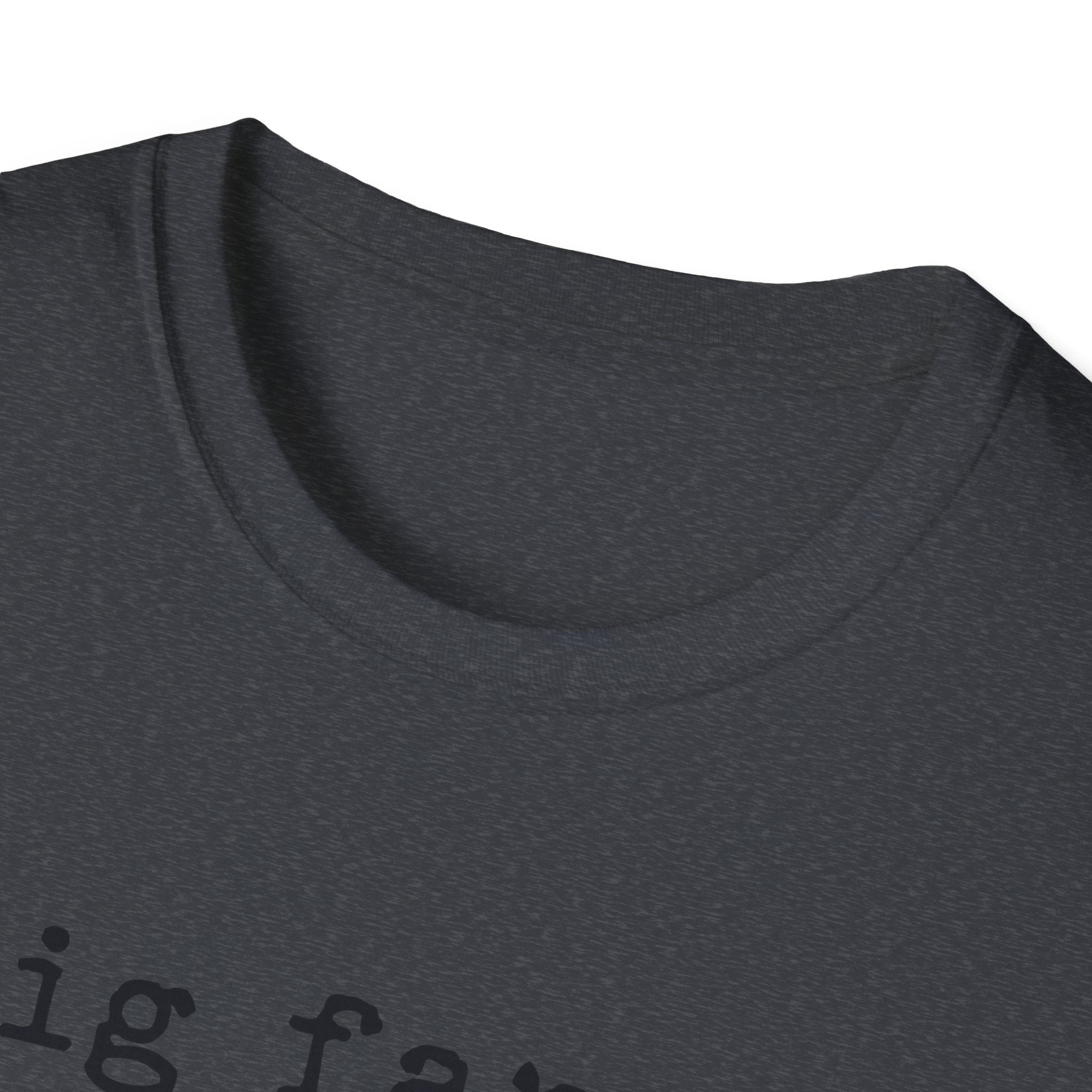 Human Rights T-Shirt - "big fan of human rights" Minimalist Tee