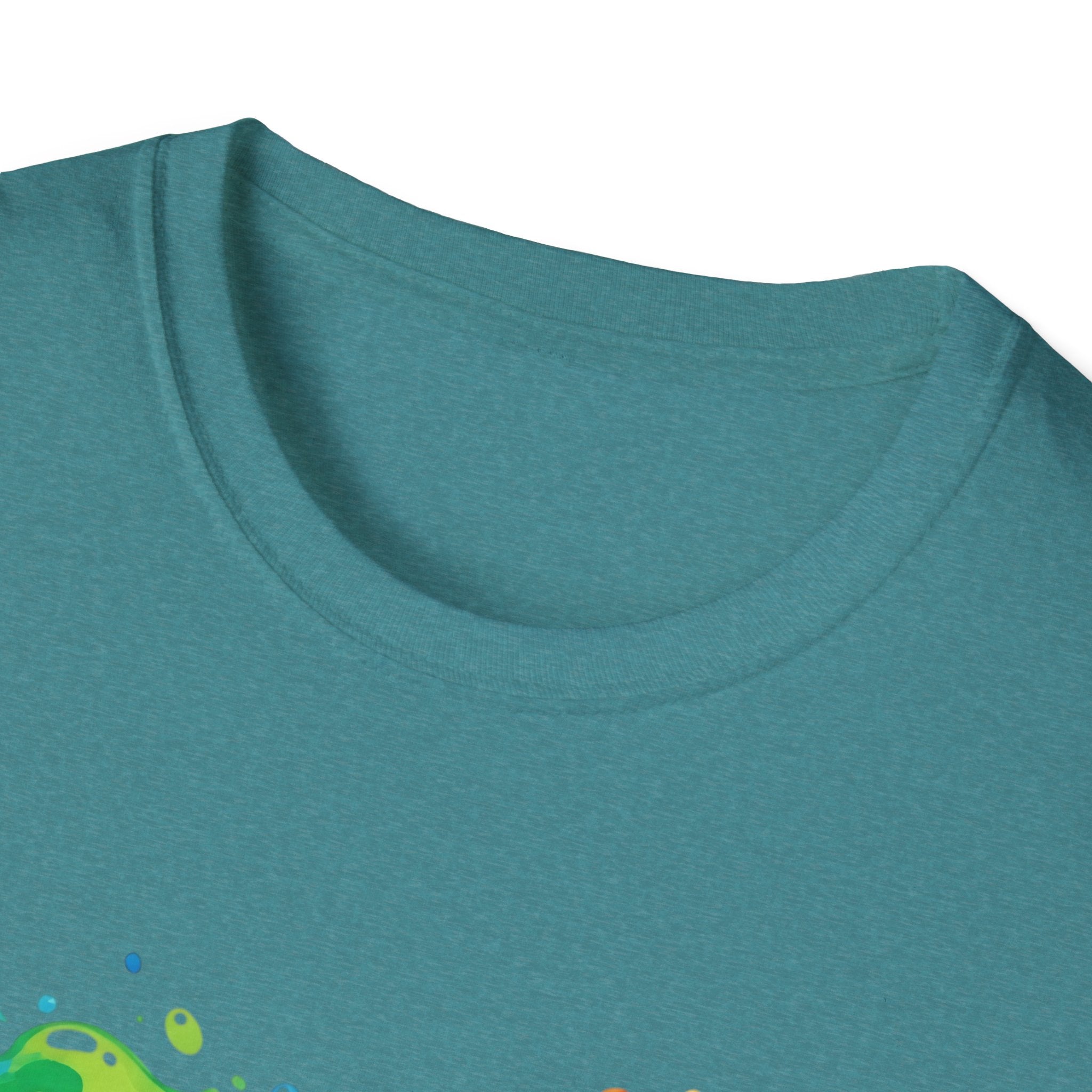 Rainbow Paw Heart T-Shirt — Colorful Pet Lover Tee