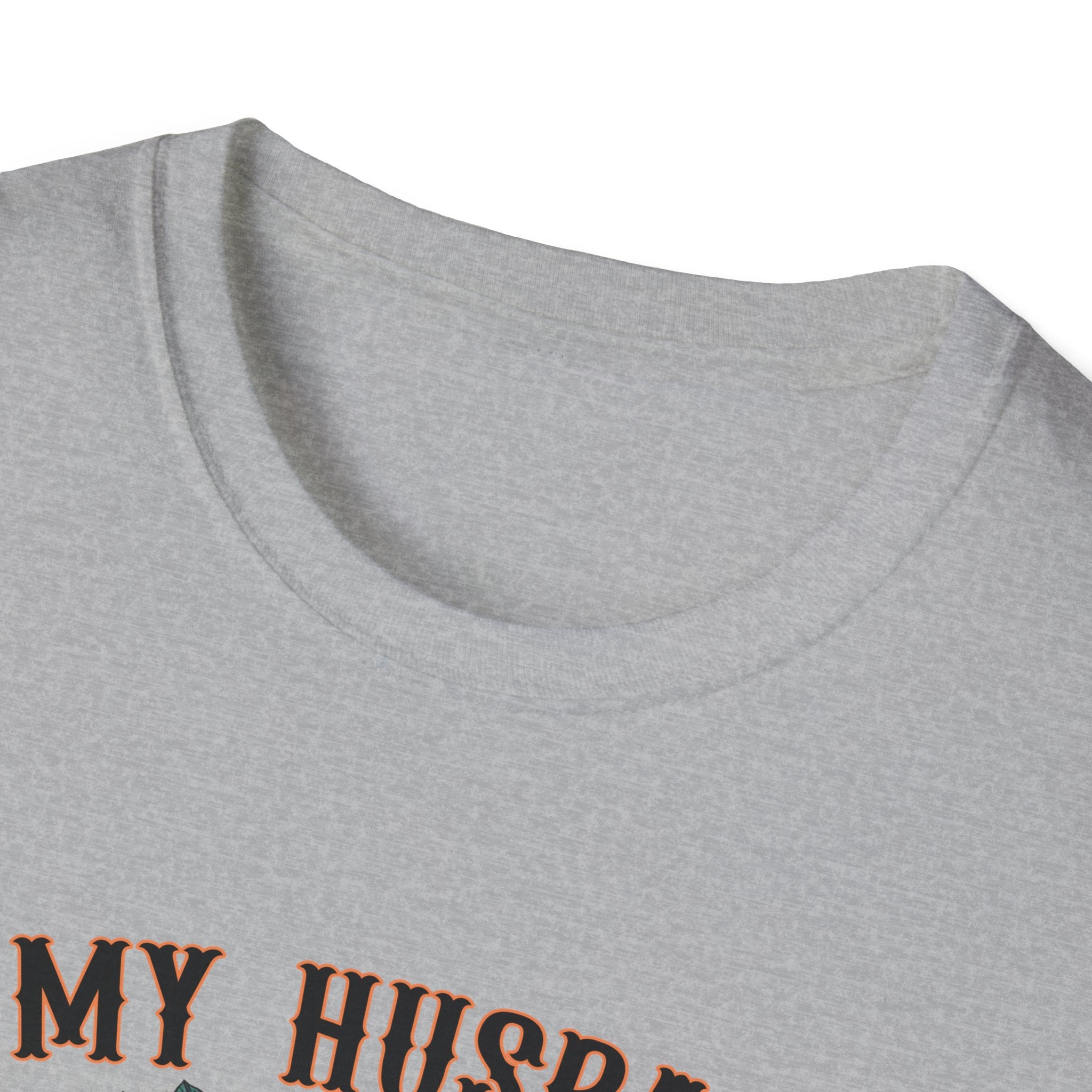 On My Husband's Last Nerve Skull & Roses T‑Shirt