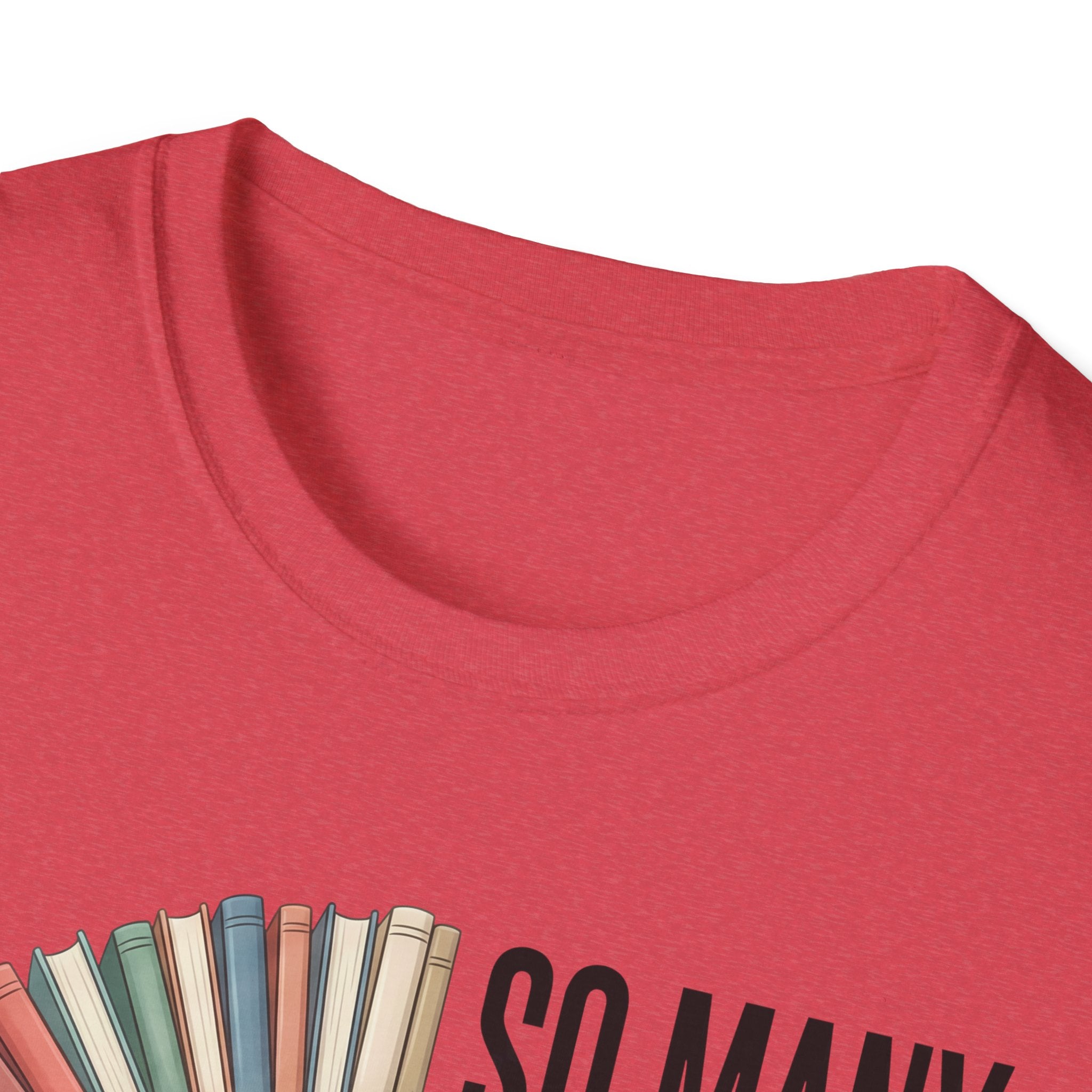 So Many Books So Little Time T-Shirt — Reader Clock Graphic Tee