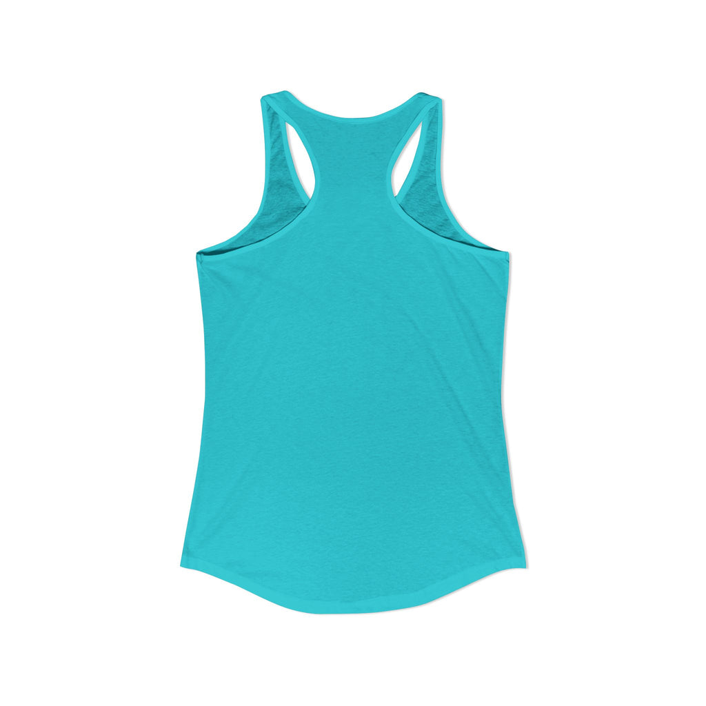 Boat Waves, Sun Rays, Lake Days -- Women's Ideal Racerback Tank