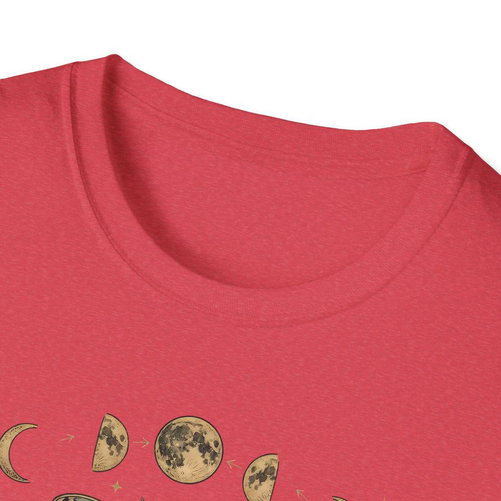 Moth & Moon Botanical T-Shirt — Vintage Poppy Moth Graphic Tee