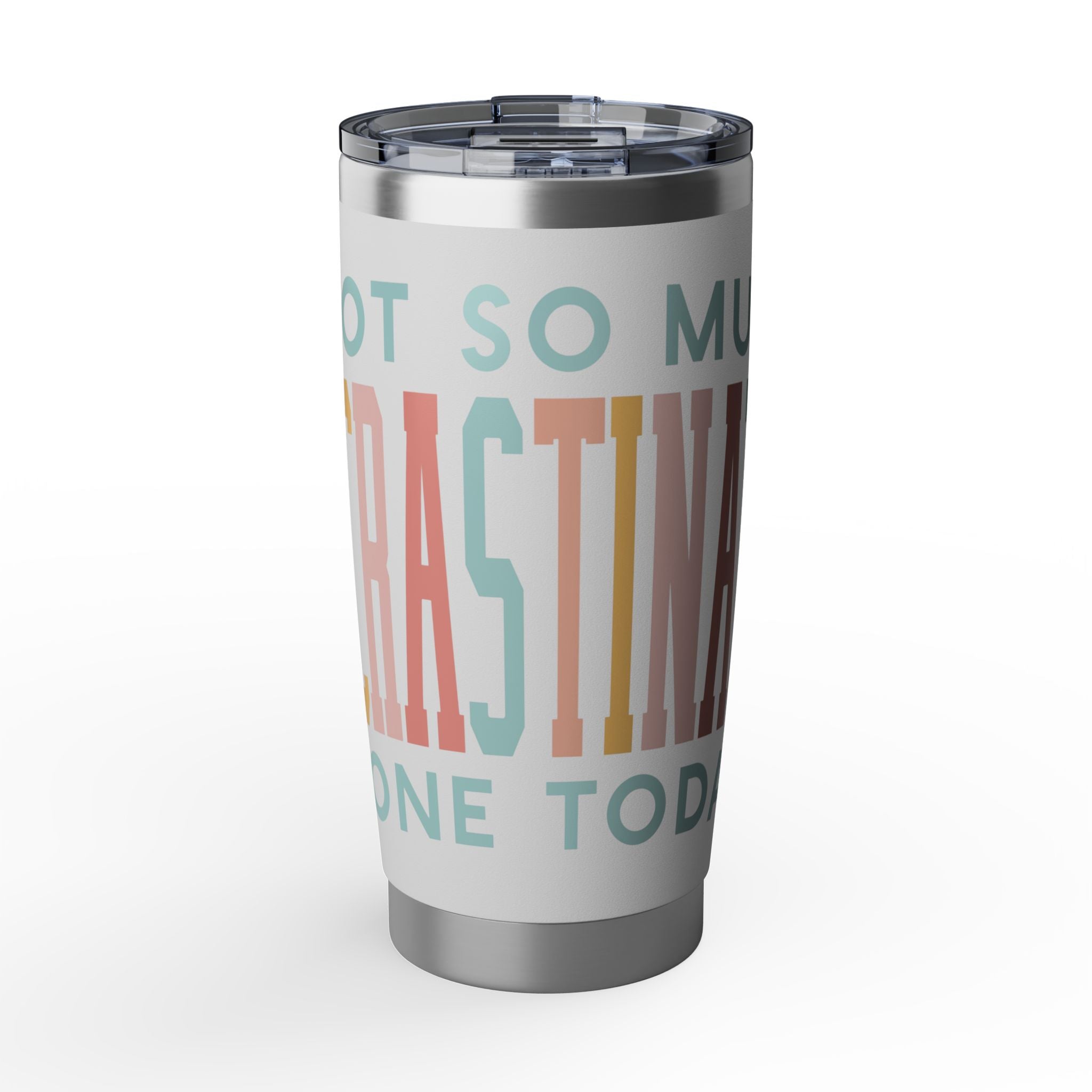 Vagabond 20oz Tumbler — 'Not So Much Procrastinating' Retro Travel Insulated Cup