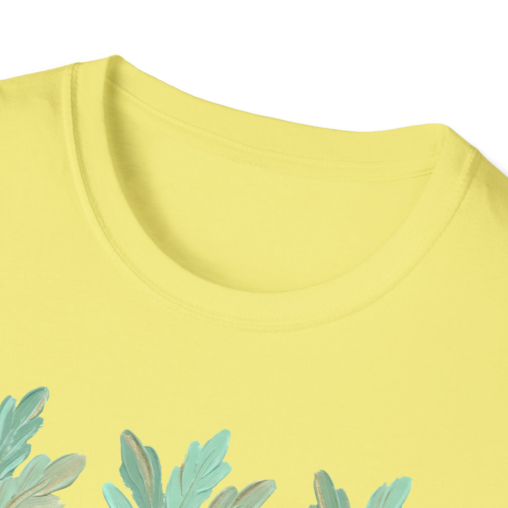 Carrot Trio Graphic T-Shirt — Pastel Floral Easter Tee