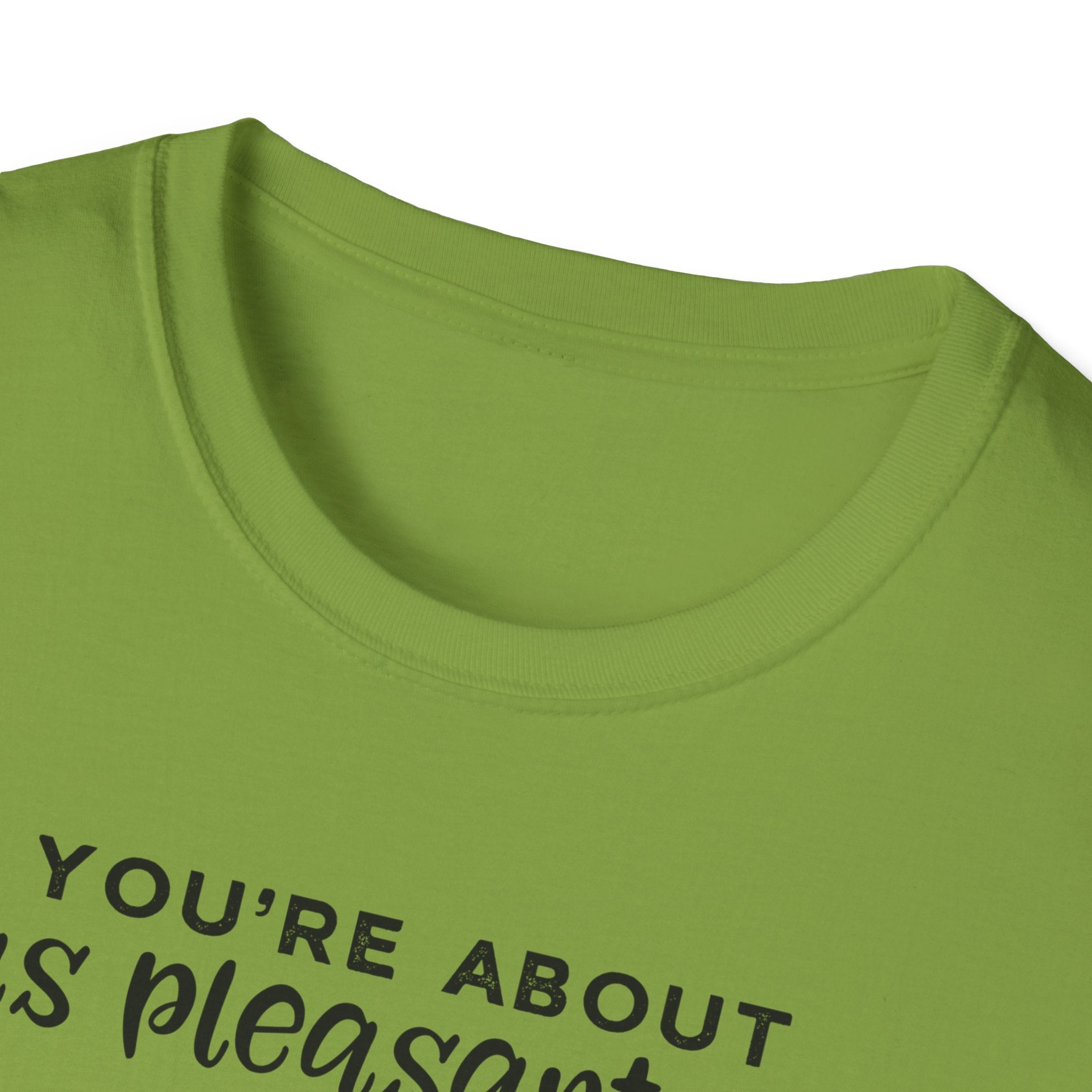 Cow Graphic Tee — "You’re About as Pleasant as an Itchy Butthole" Funny Novelty T‑Shirt