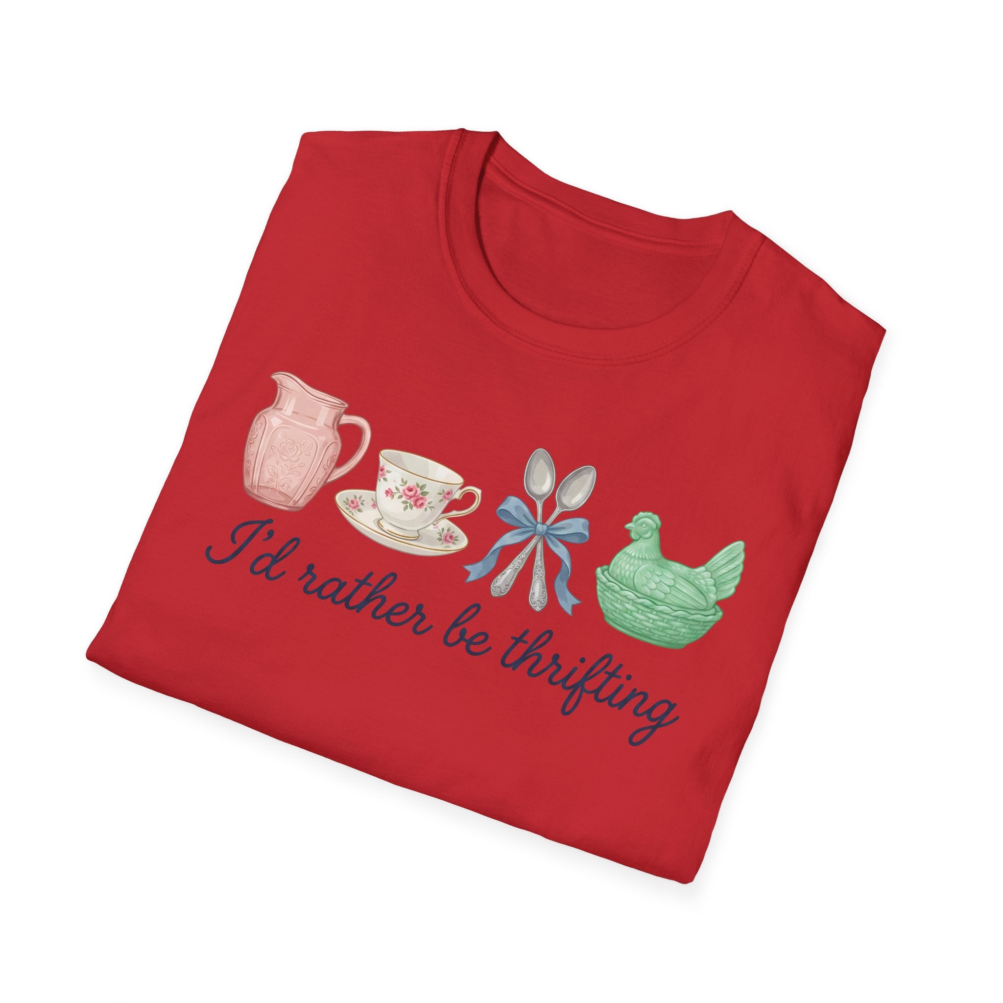 Thrifting Tee — "I'd Rather Be Thrifting" Vintage Finds T-Shirt