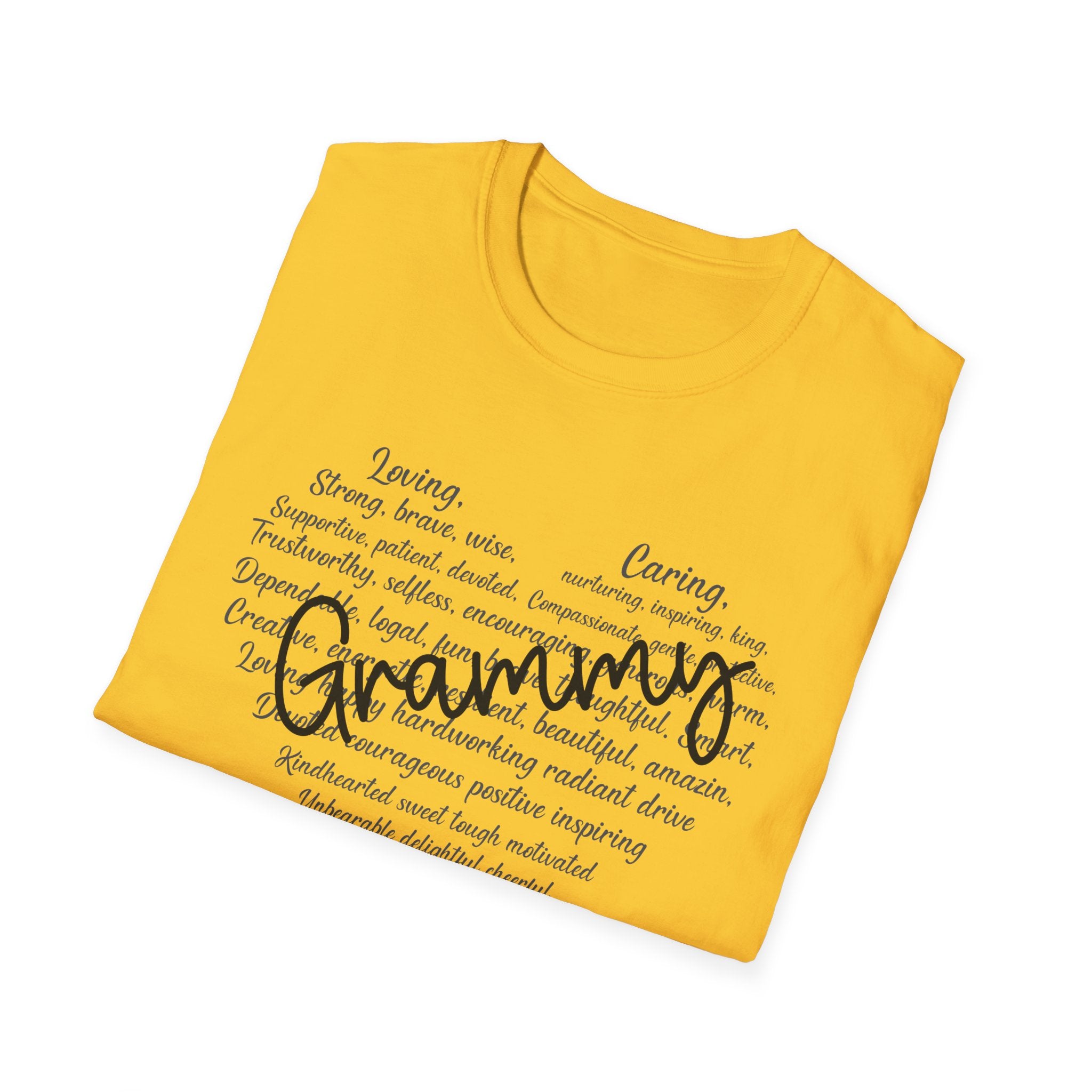 Grammys Heart Word Cloud T-Shirt — Music Awards Fan Tee