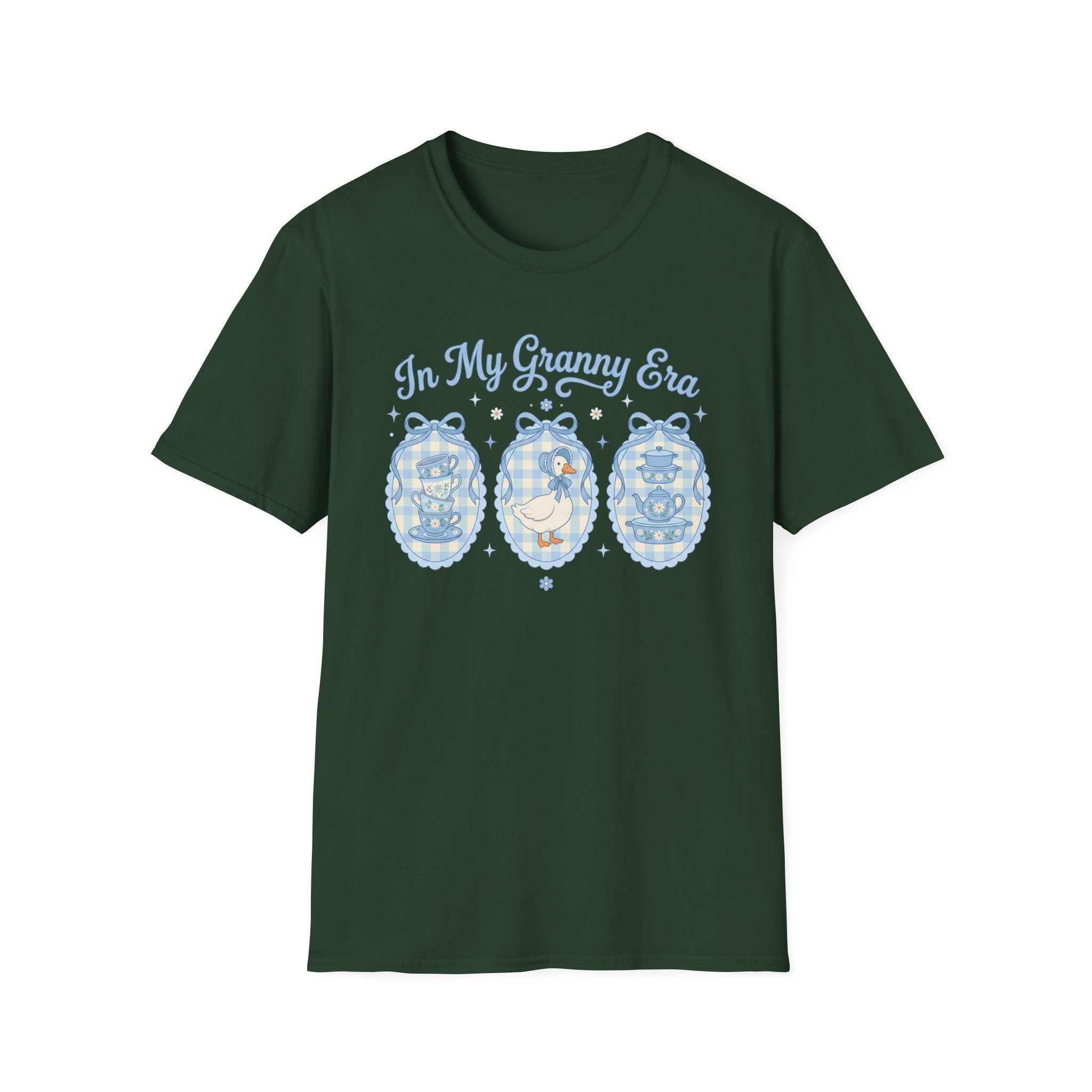 T-Shirt — "In My Granny Era" Vintage Baby Rattle Graphic Tee