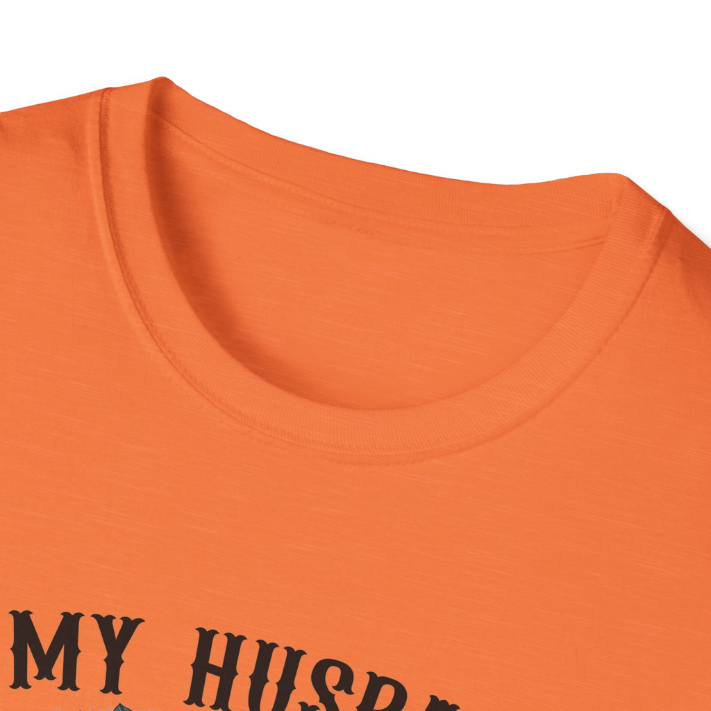 On My Husband's Last Nerve Skull & Roses T‑Shirt