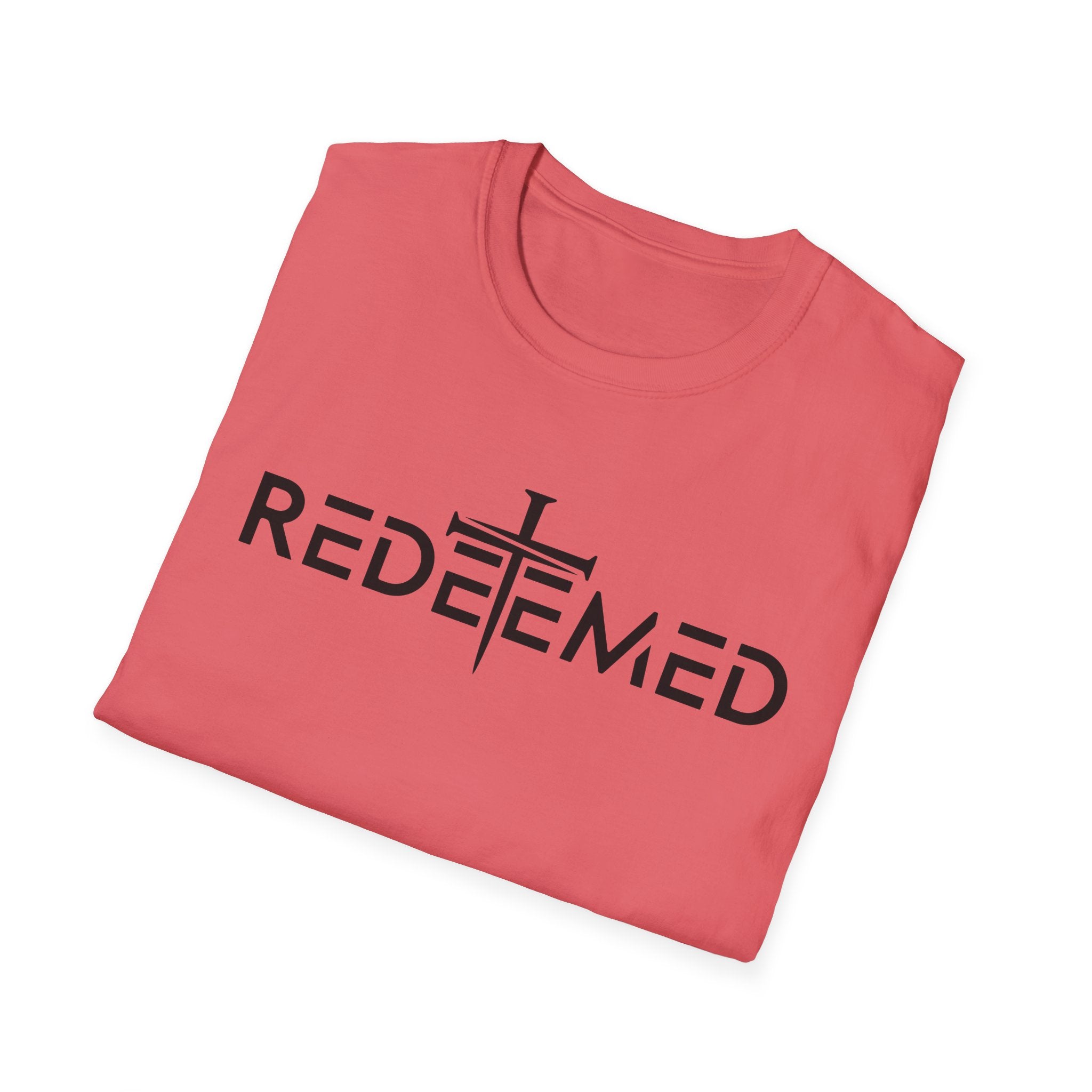 Redeemed Cross T-Shirt — Christian Faith Tee