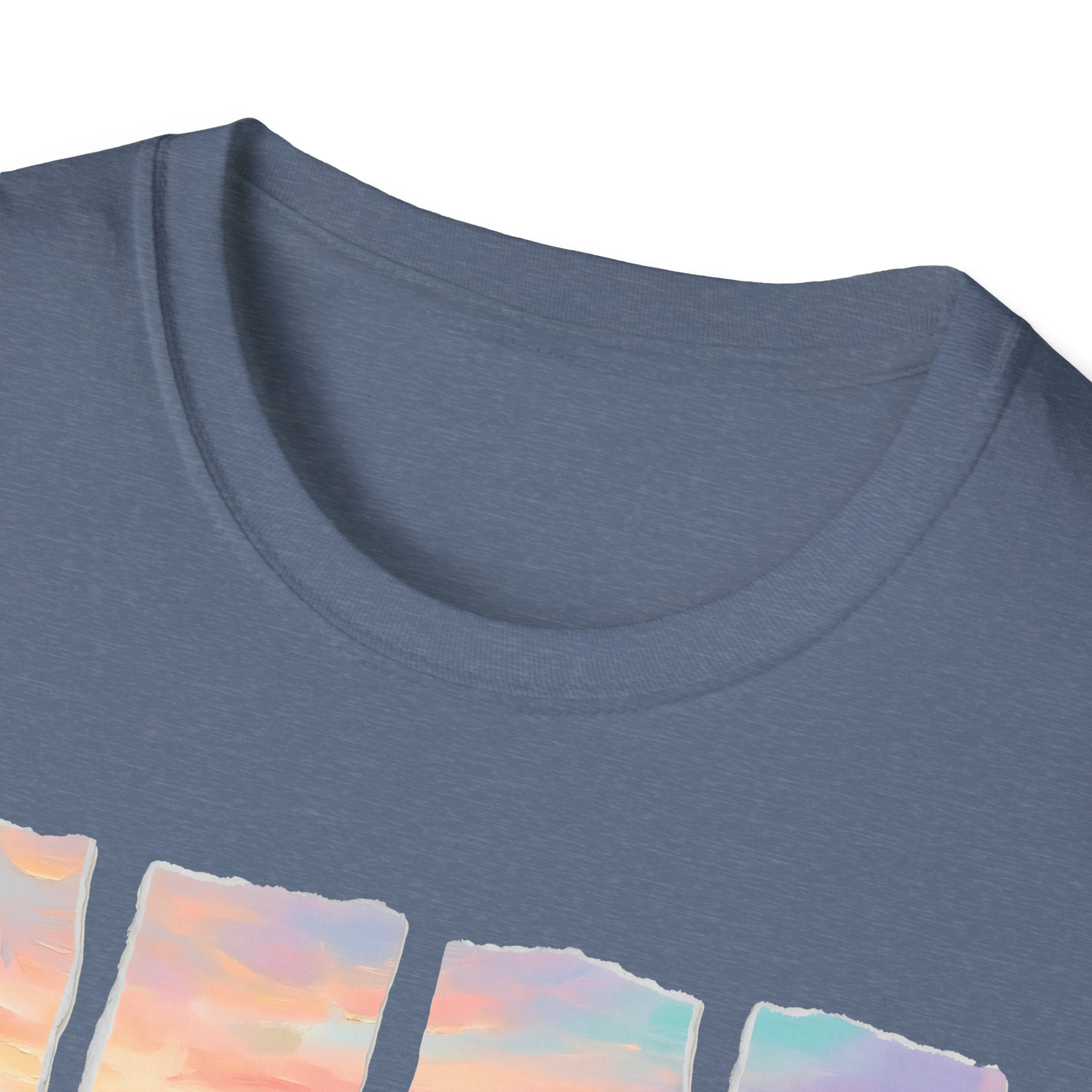 Mountain Sunrise Scenic T-Shirt – "The World Is A Wonderful Place" Nature Tee