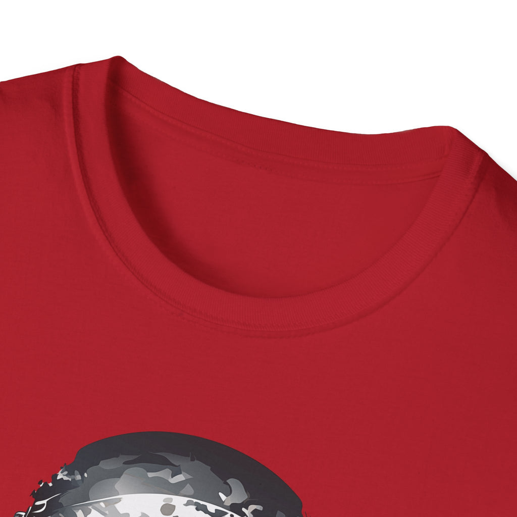 Skull Soldier Graphic T-Shirt — Tactical Skull Helmet Design