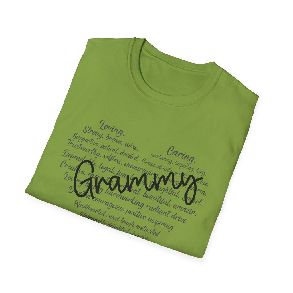 Grammys Heart Word Cloud T-Shirt — Music Awards Fan Tee