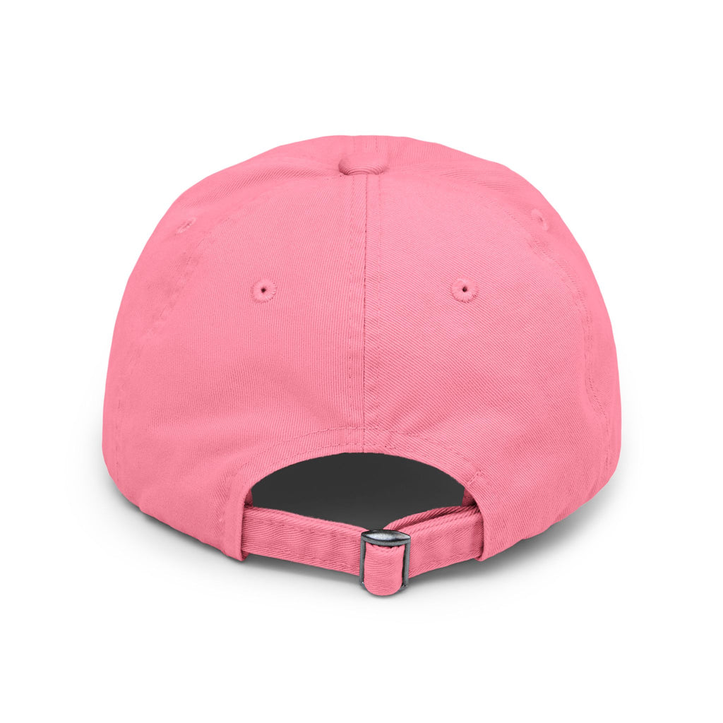 Distressed Cap — "On My Husband's Last Nerve" Skull & Roses Dad Hat, Funny Bachelorette/Mother’s Day Gift