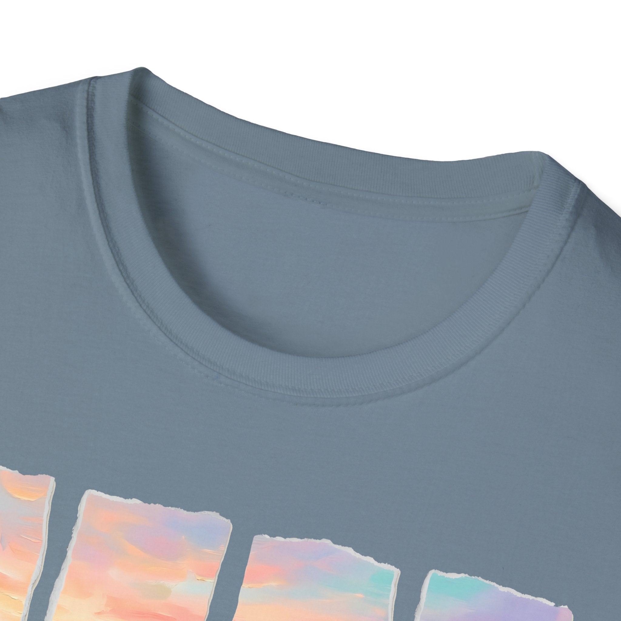 Mountain Sunrise Scenic T-Shirt – "The World Is A Wonderful Place" Nature Tee