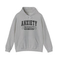 Anxiety University Hoodie — 'Anxiety University Honors Program' Graphic Sweatshirt
