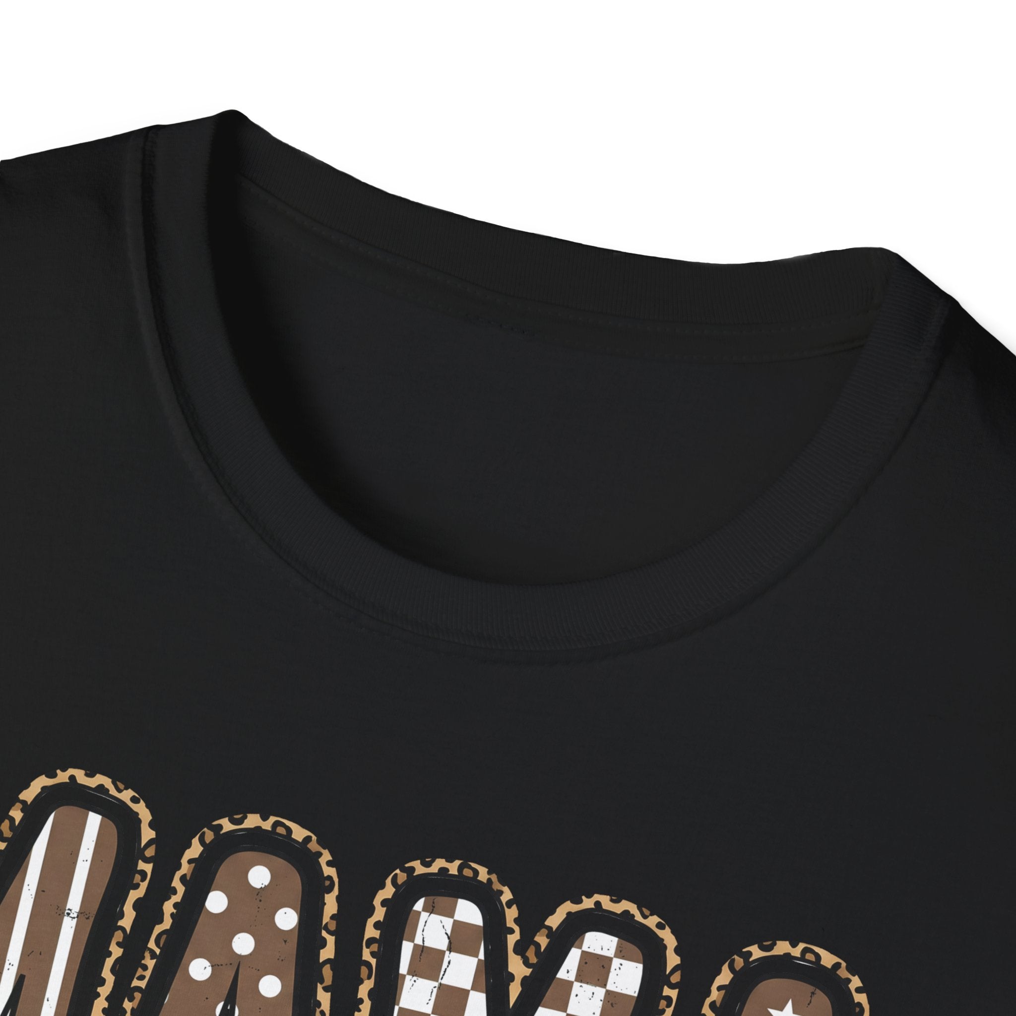 Mama Graphic T-Shirt — Polka Dot Lettering with Bow | Mother’s Day Gift