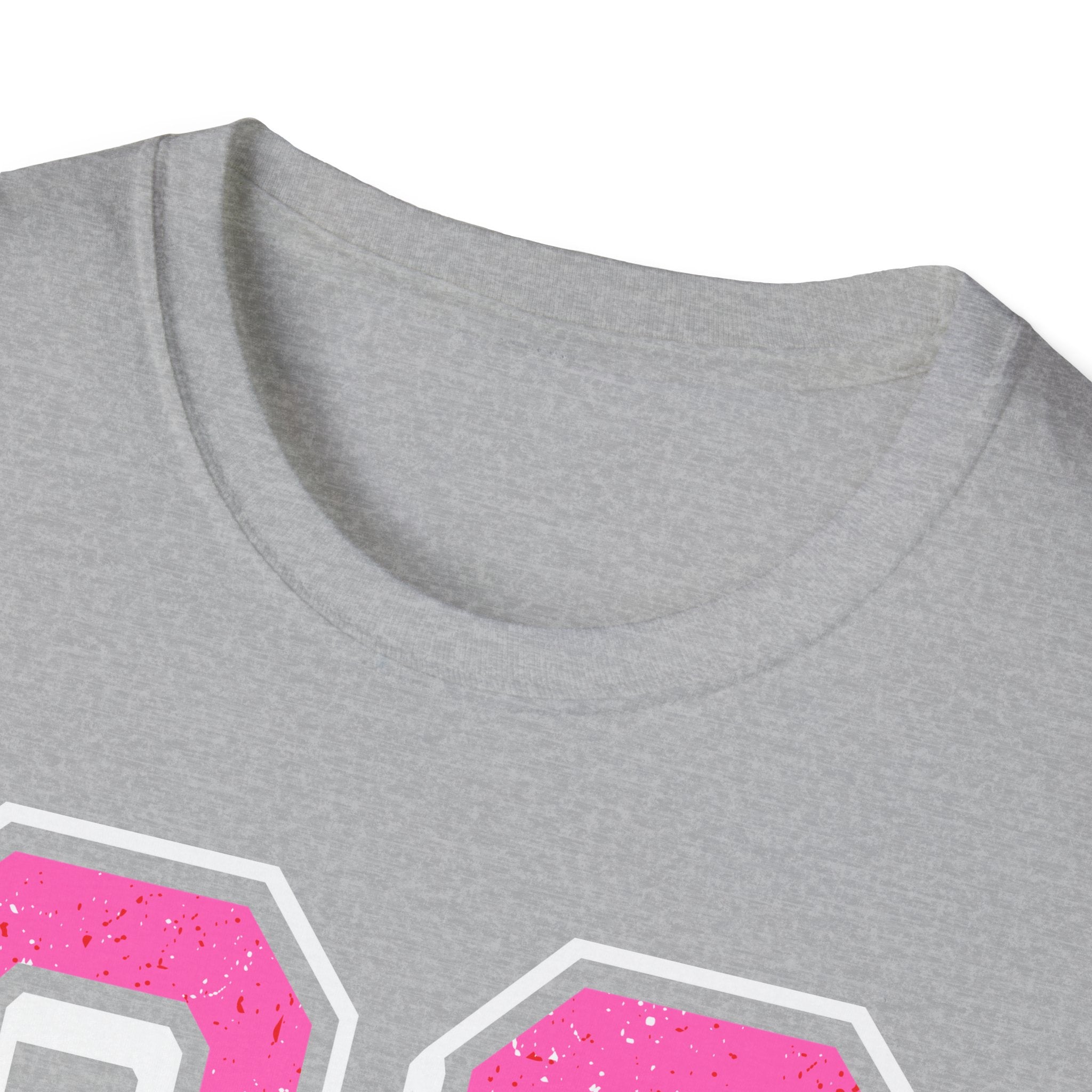 Senior Class of 26 T-Shirt — "twenty 26" Pink Varsity Senior Tee
