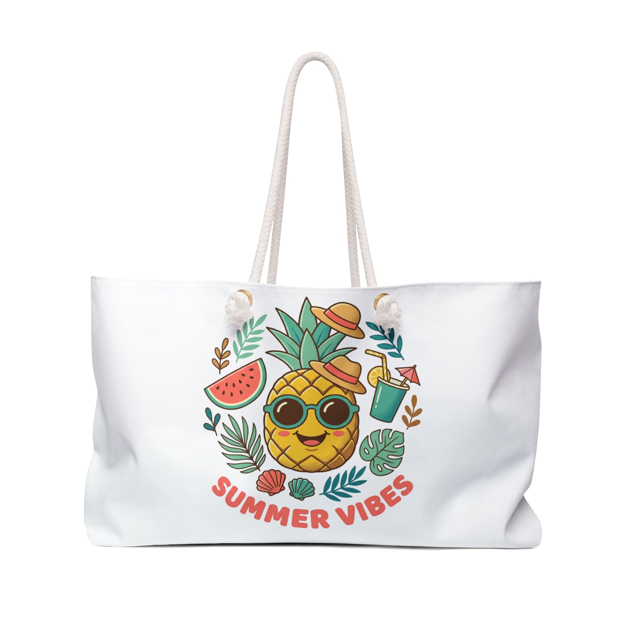 Summer Vibes Pineapple Weekender Bag