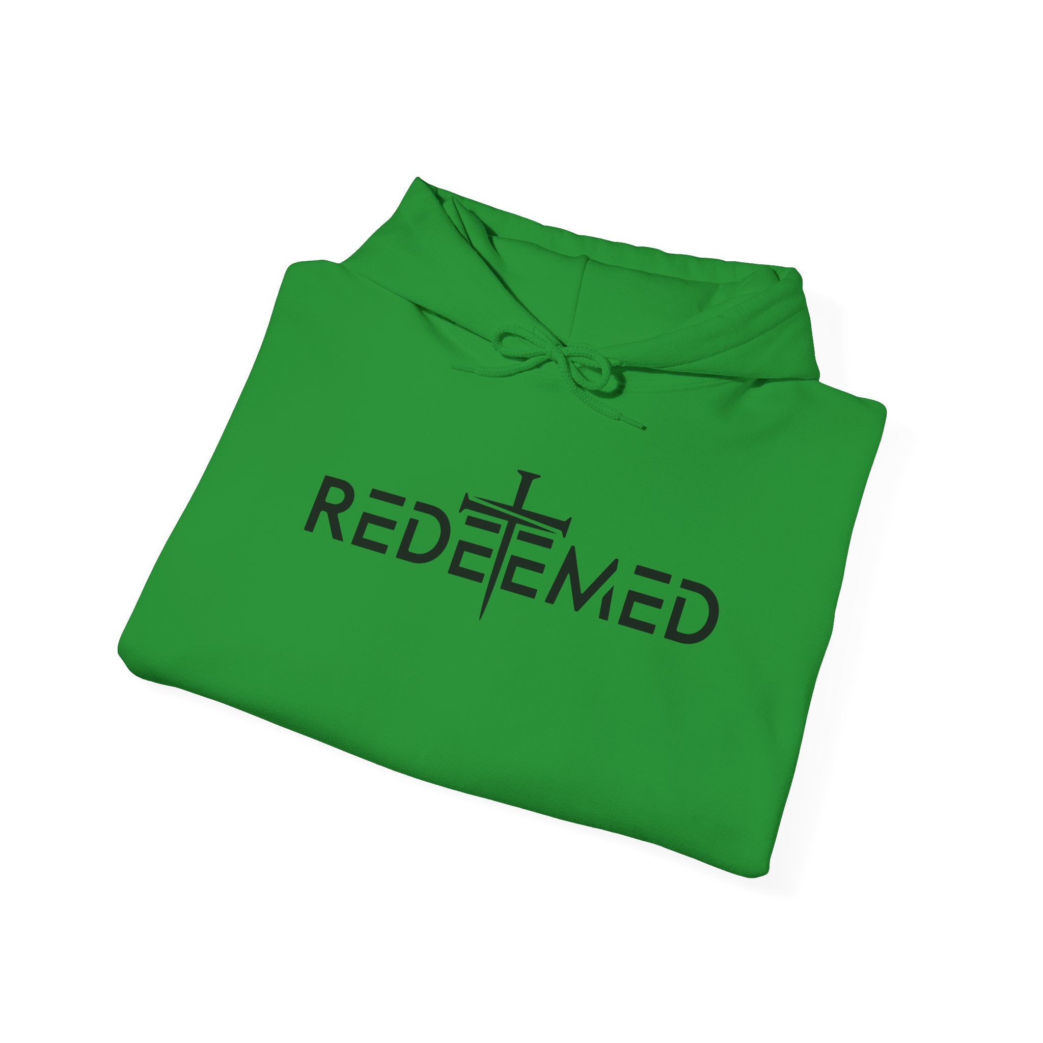 Redeemed Cross Hoodie — Christian Faith Pullover