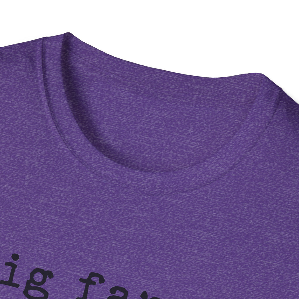 Human Rights T-Shirt - "big fan of human rights" Minimalist Tee