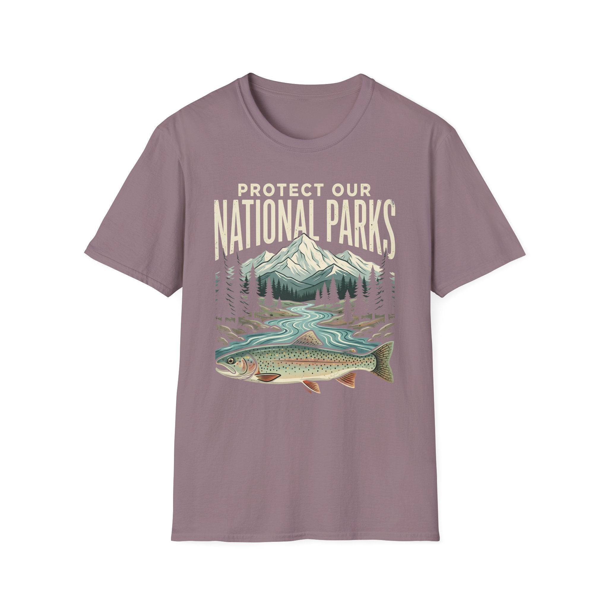 Protect Our National Parks T-Shirt — Vintage Mountain & Trout Outdoor Tee