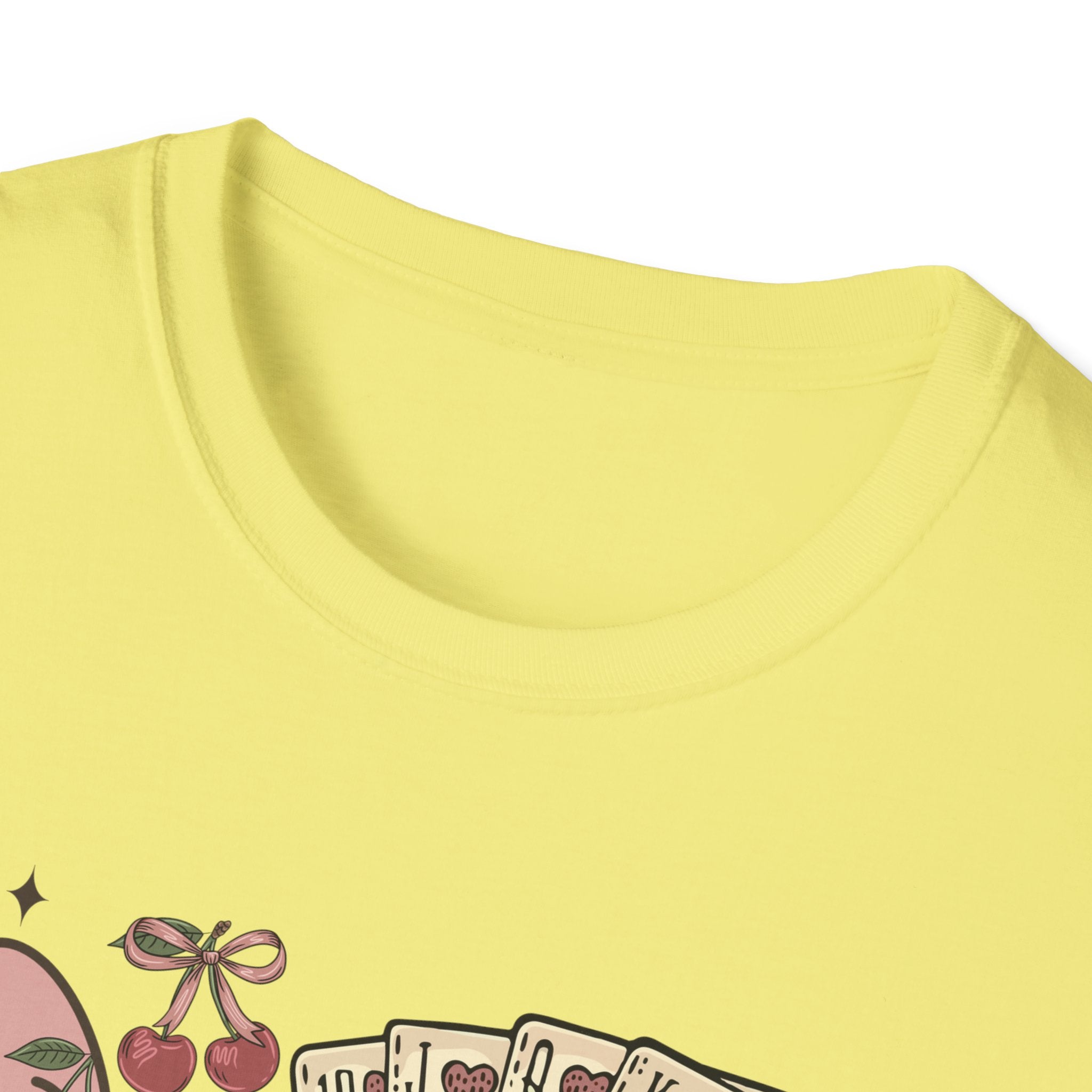 Cowgirl Aesthetic T‑Shirt — Western Boots, Cards & Ribbon Graphic