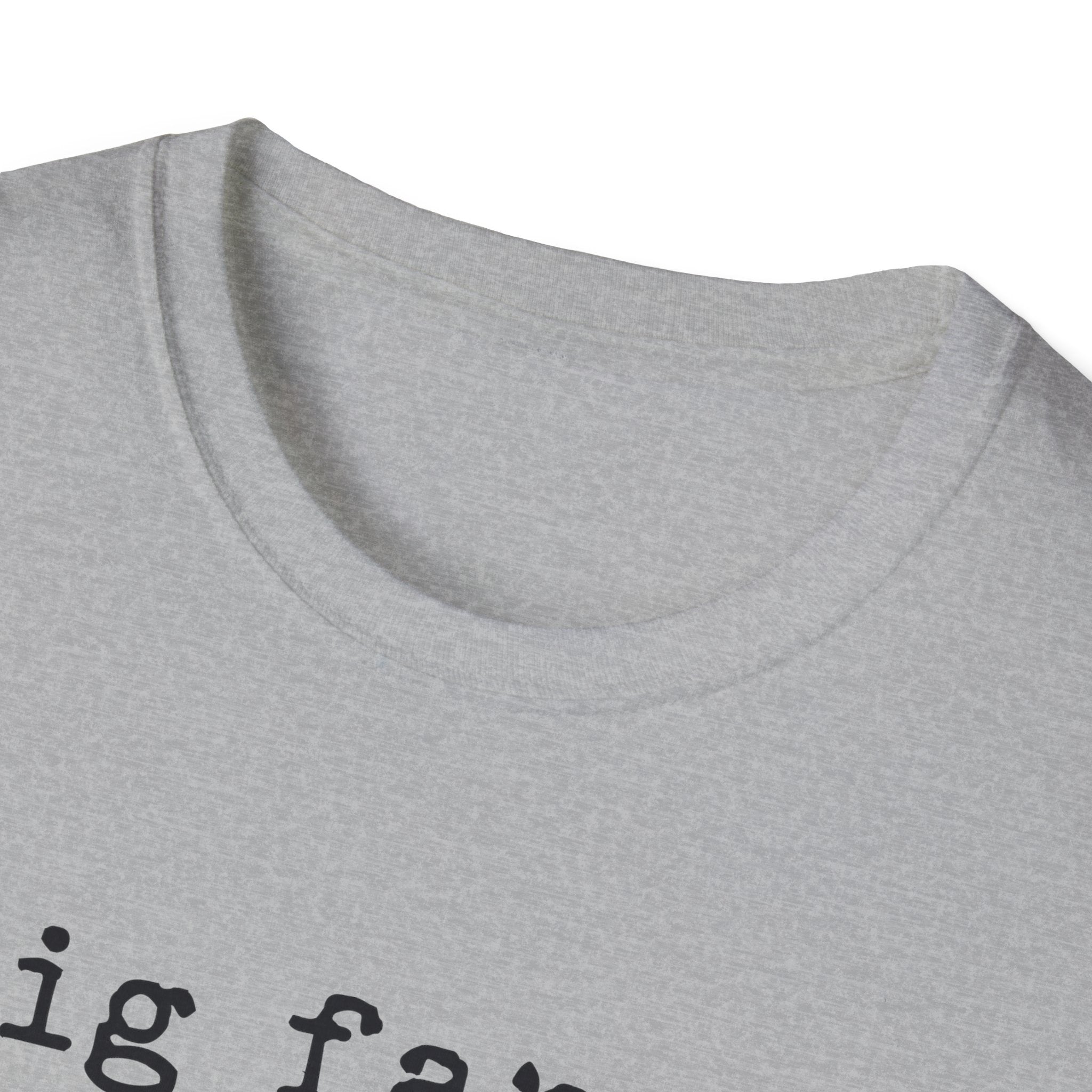Human Rights T-Shirt - "big fan of human rights" Minimalist Tee