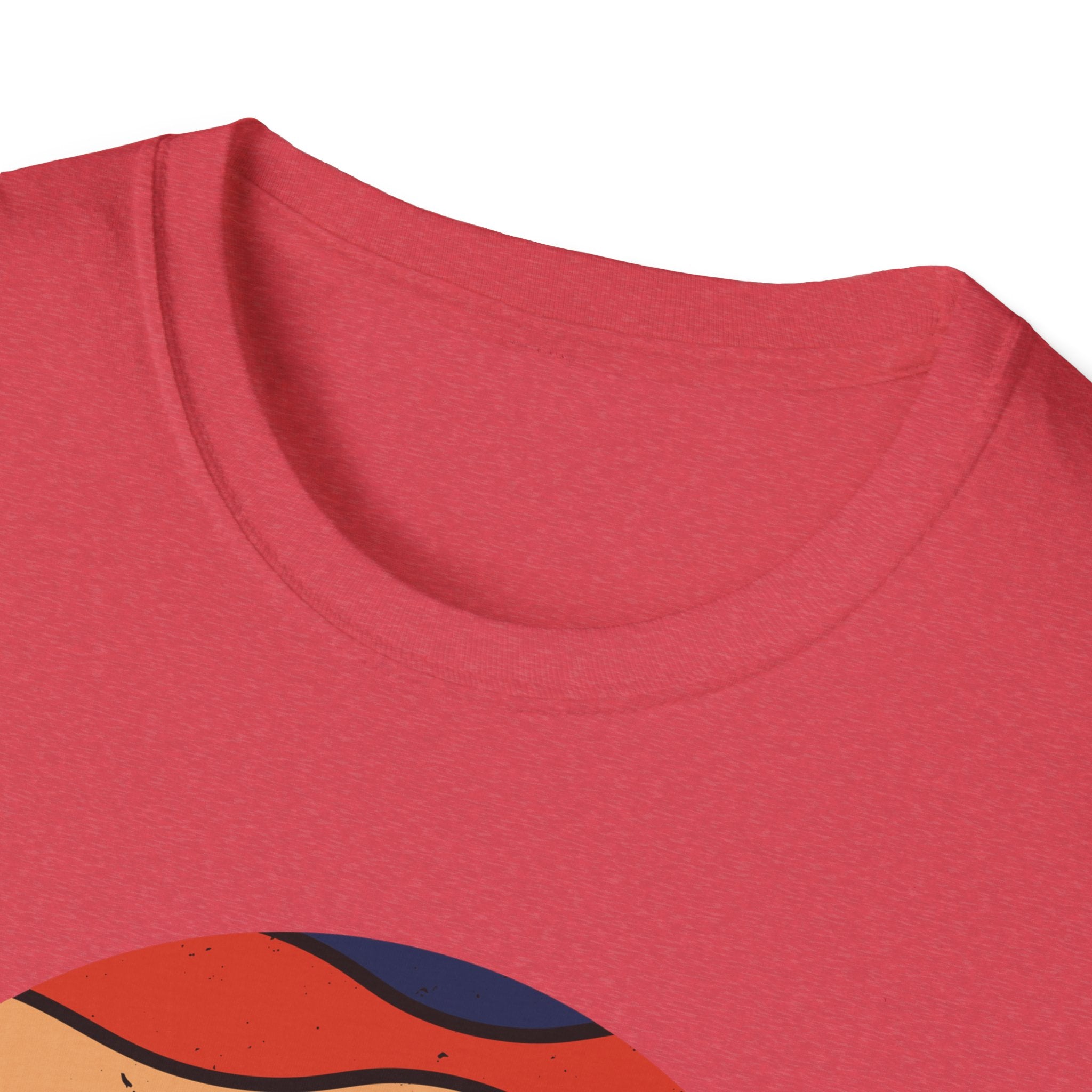 Retro Mountain Graphic T-Shirt — Sunset Camping Wilderness Tee