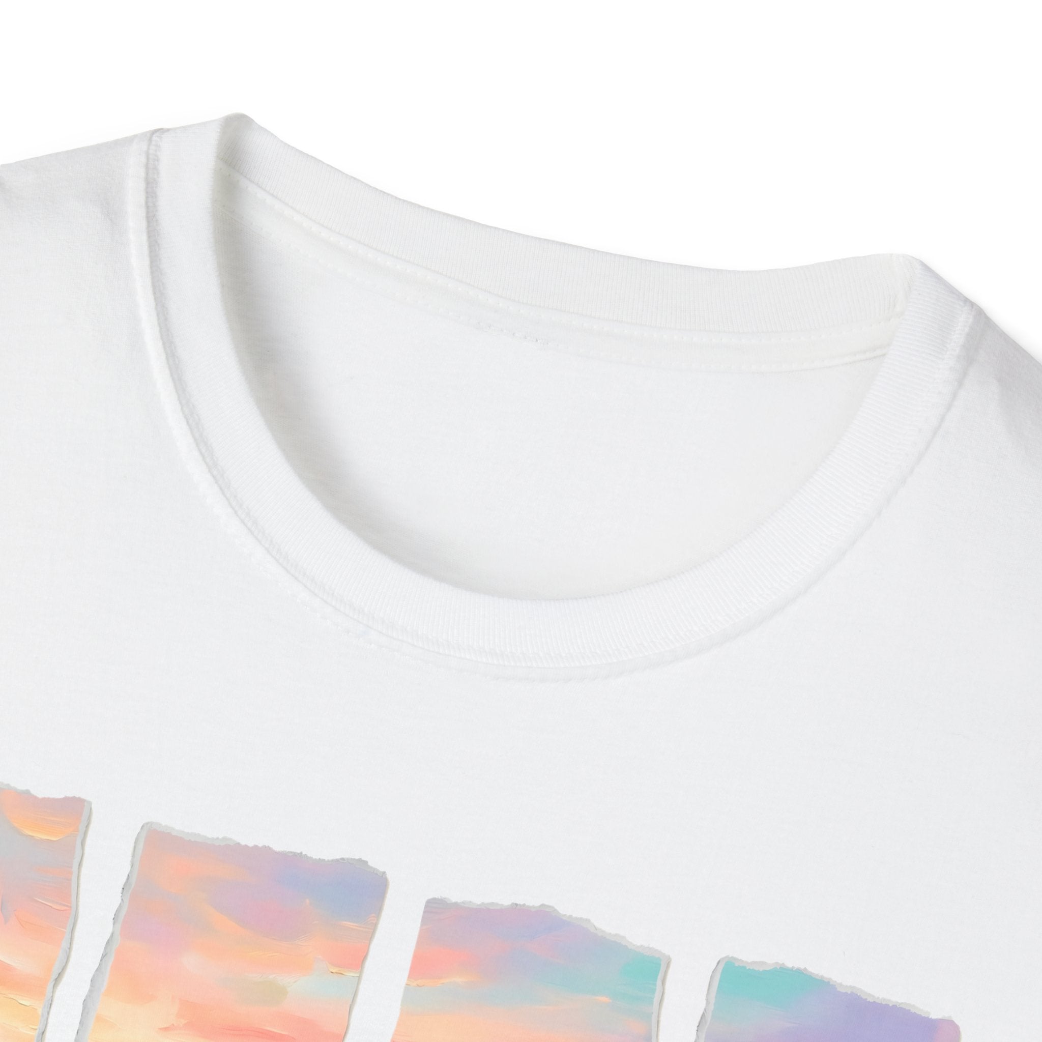 Mountain Sunrise Scenic T-Shirt – "The World Is A Wonderful Place" Nature Tee