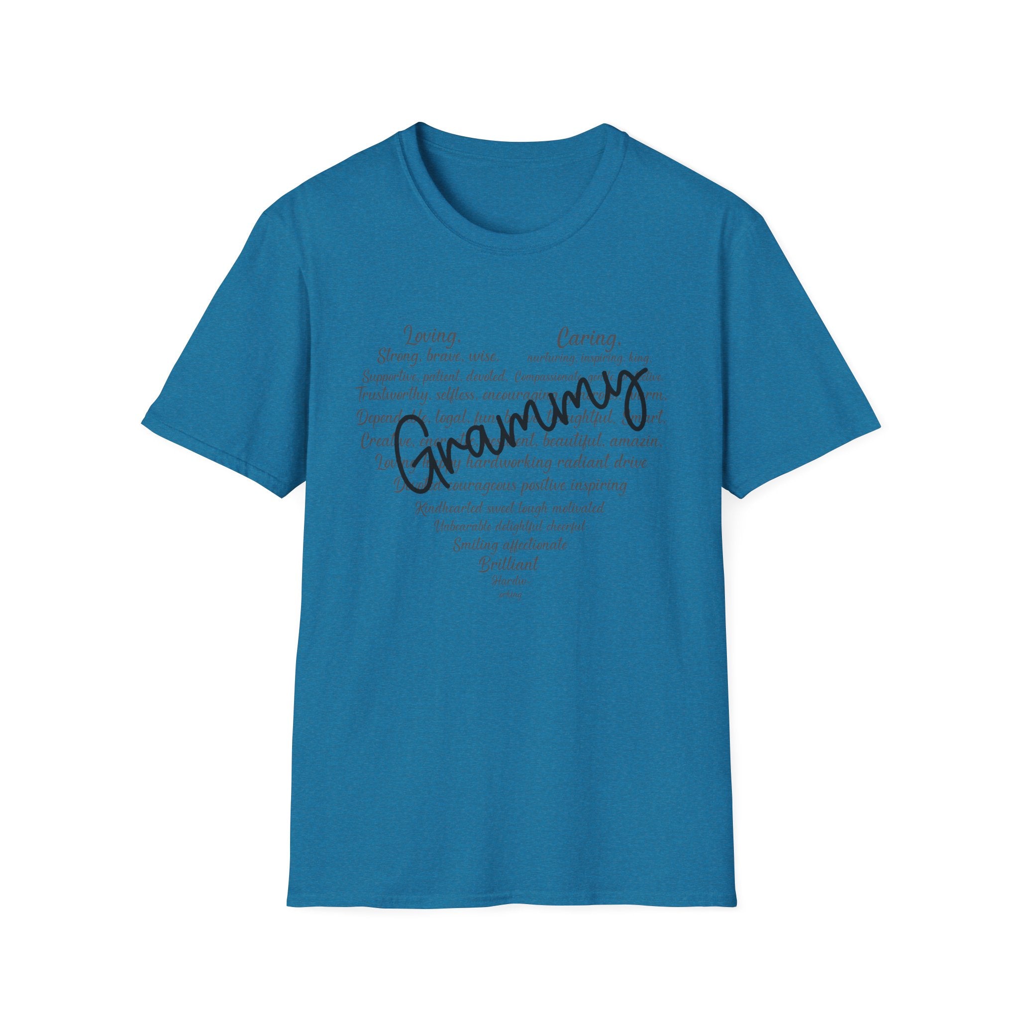 Grammys Heart Word Cloud T-Shirt — Music Awards Fan Tee