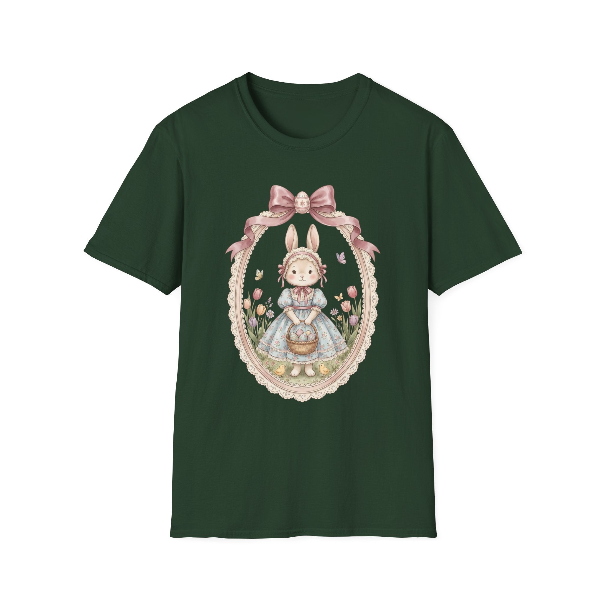 Easter Bunny Floral T-Shirt