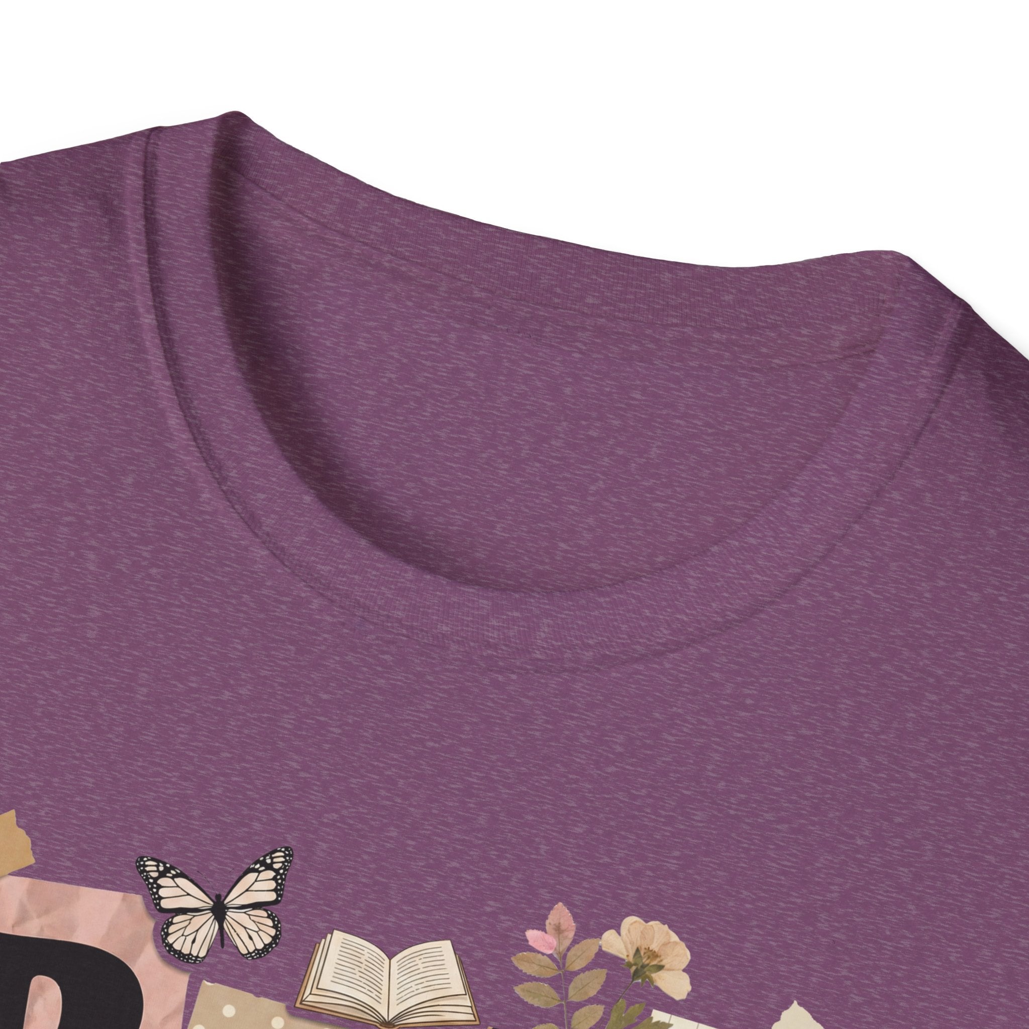 Book Nerd T-Shirt — Vintage Collage Reading Lover Tee
