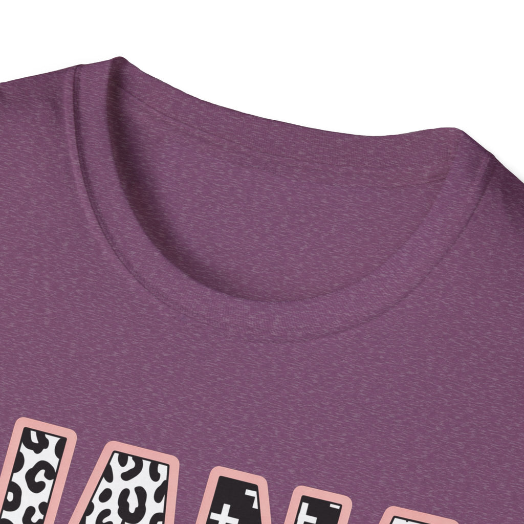 Nana Leopard & Stars T-Shirt — Personalized 'Nana' Graphic Tee for Grandmothers