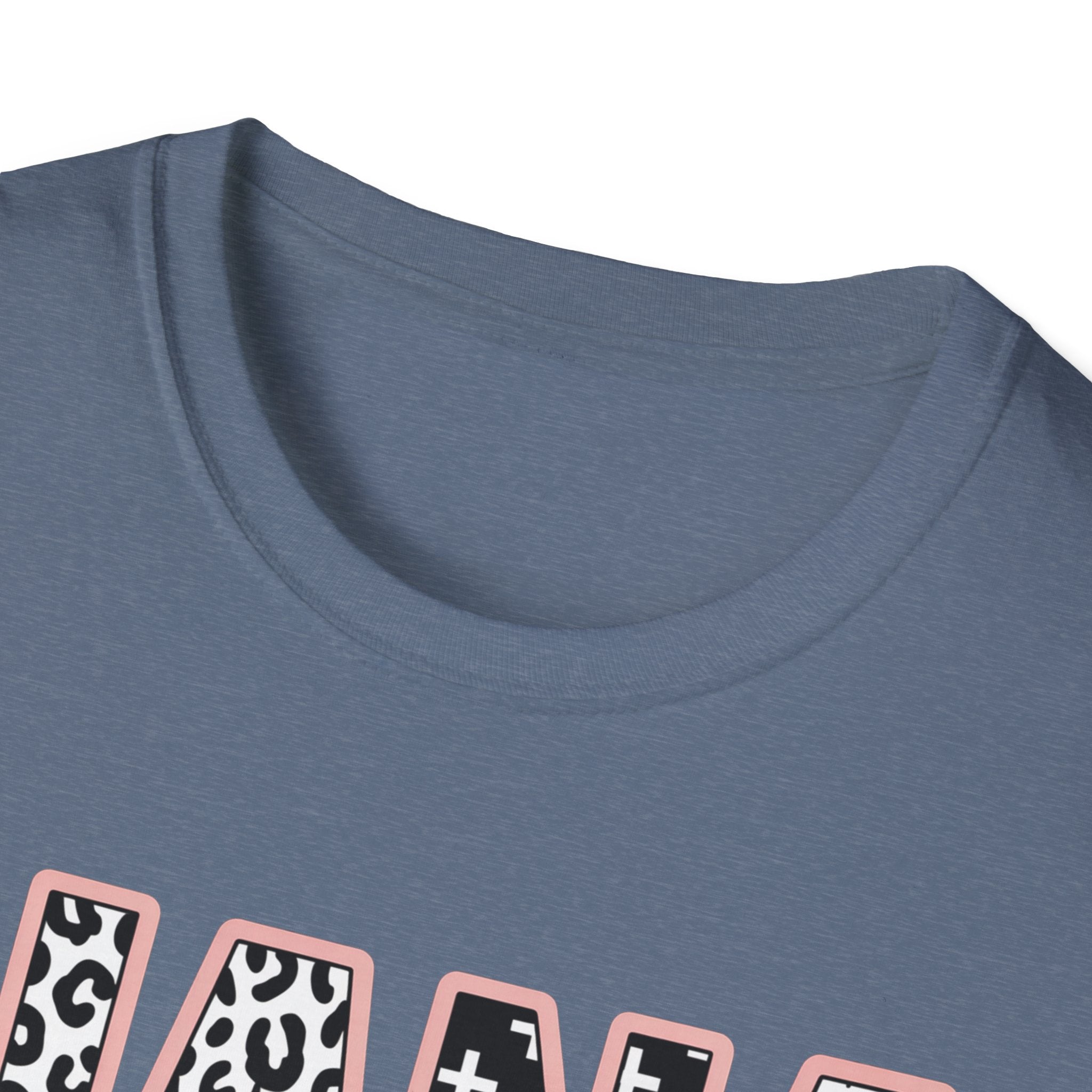Nana Leopard & Stars T-Shirt — Personalized 'Nana' Graphic Tee for Grandmothers